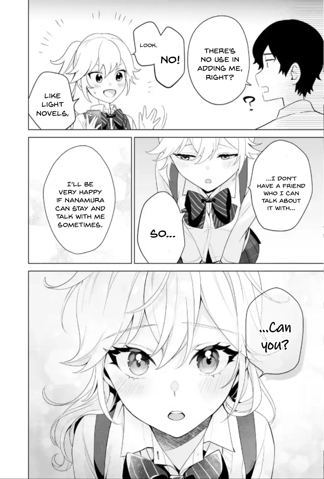 Please Leave Me Alone (For Some Reason, She Wants to Change a Lone Wolf’s Helpless High School Life.) Chapter 9 - Page 24