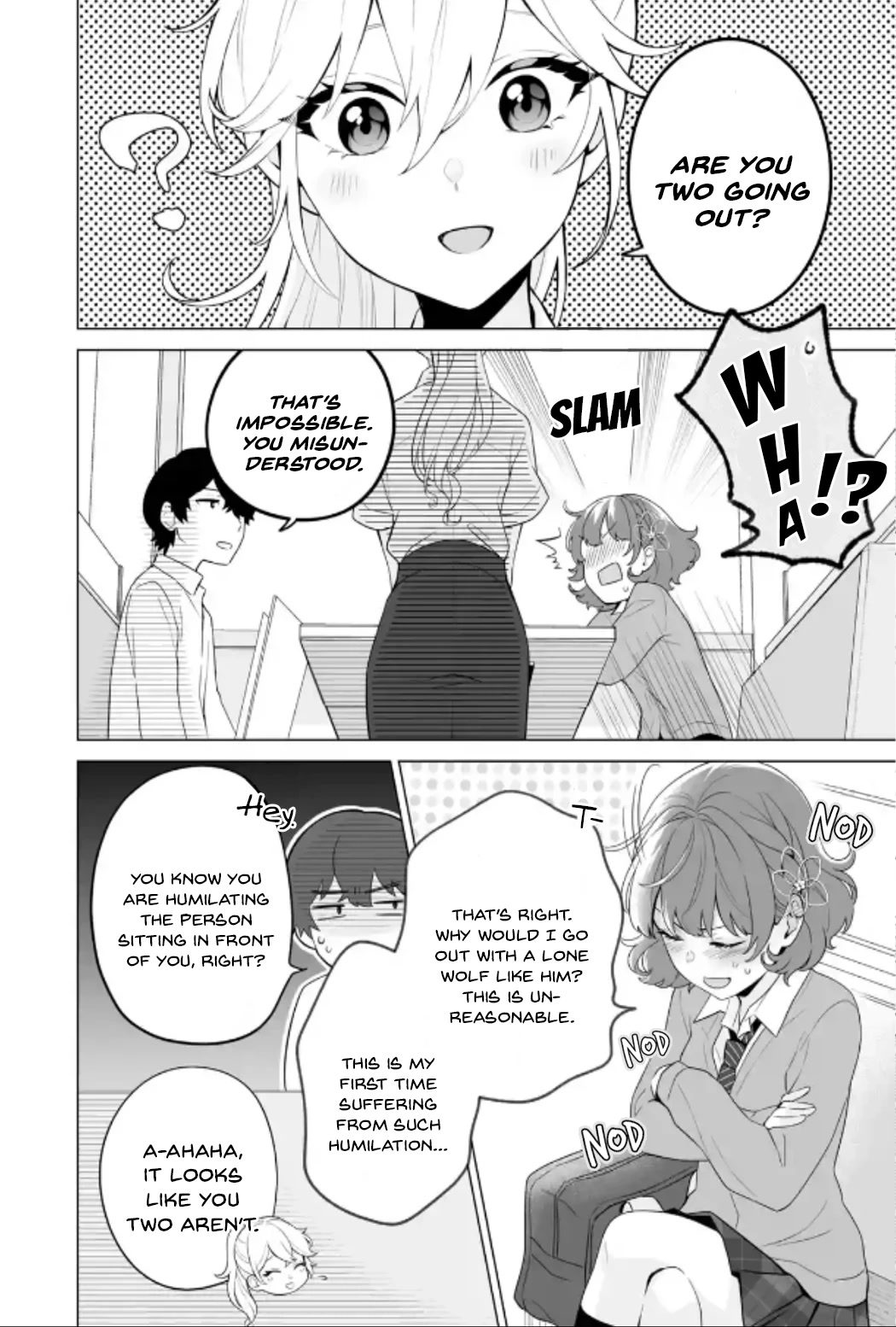 Please Leave Me Alone (For Some Reason, She Wants to Change a Lone Wolf’s Helpless High School Life.) Chapter 9 - Page 4