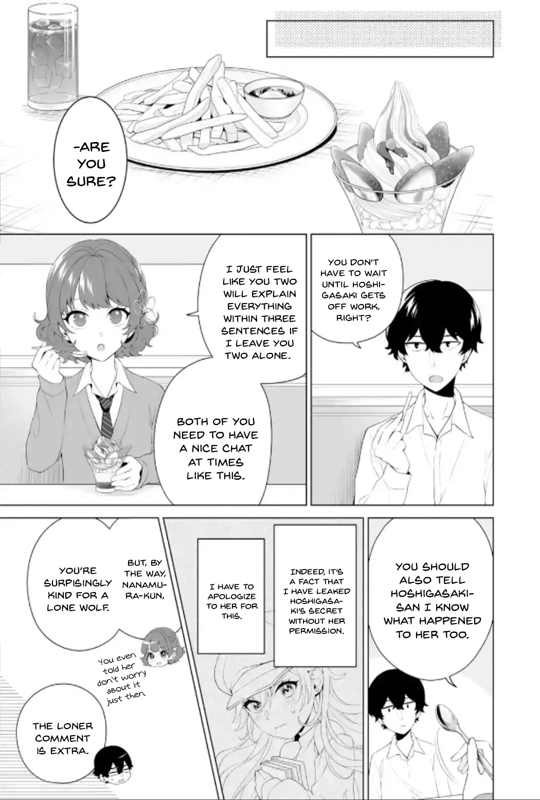Please Leave Me Alone (For Some Reason, She Wants to Change a Lone Wolf’s Helpless High School Life.) Chapter 9 - Page 7