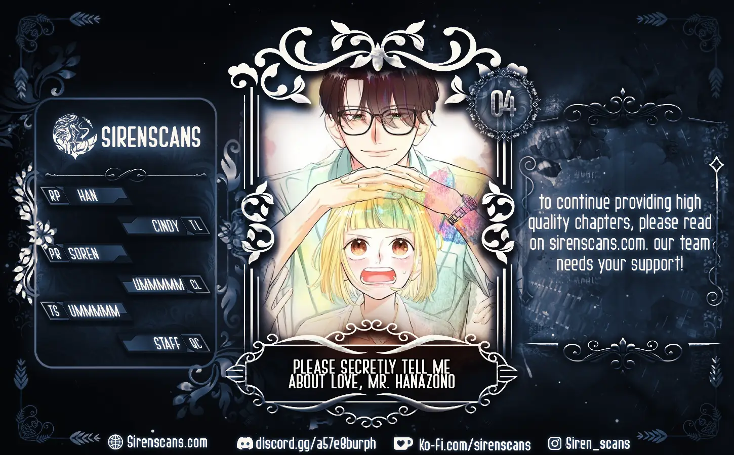 Please Secretly Tell Me About Love, Mr. Hanazono Chapter 4 - Page 1