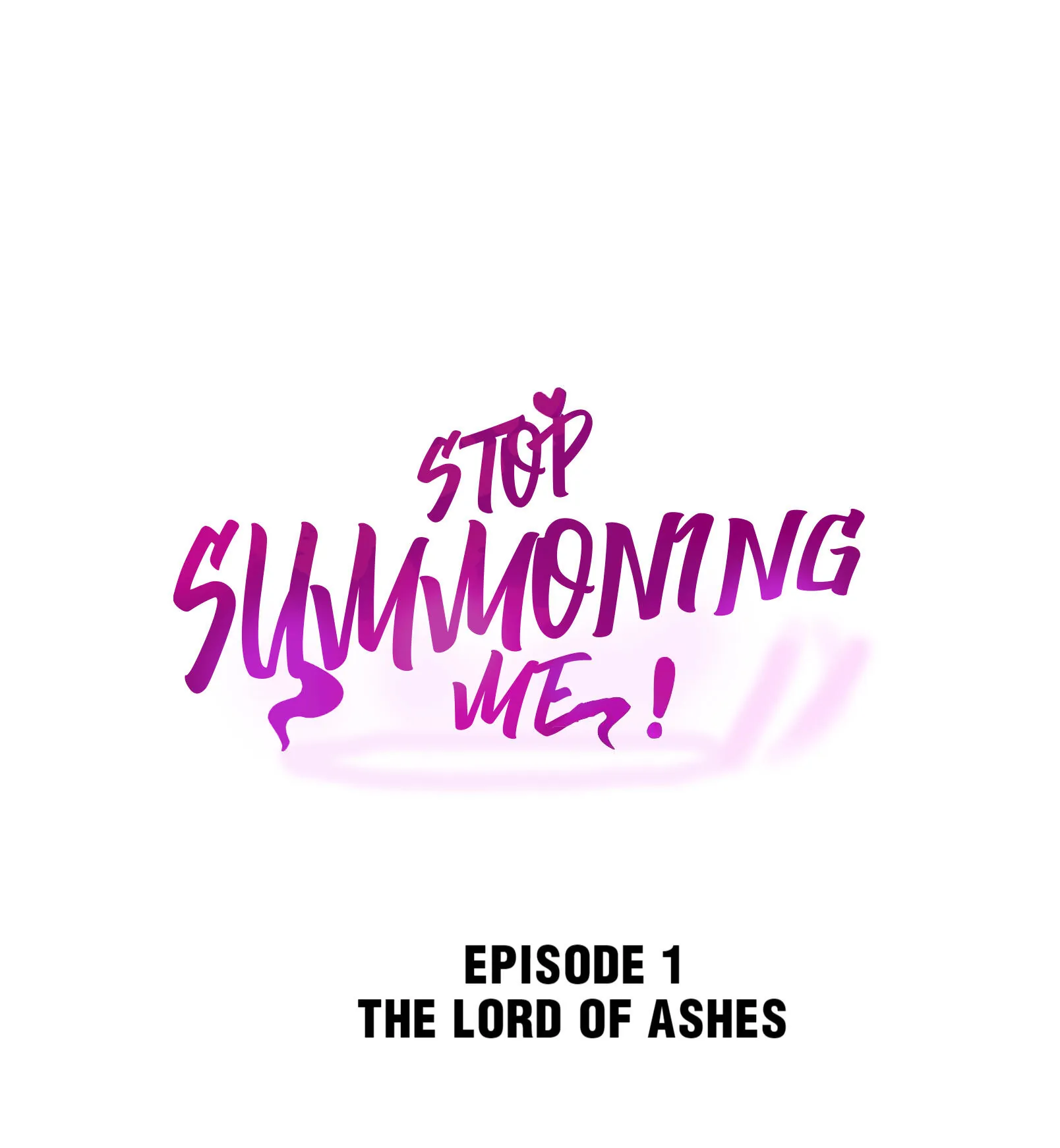 Please Stop Summoning Me! Chapter 1 - Page 1