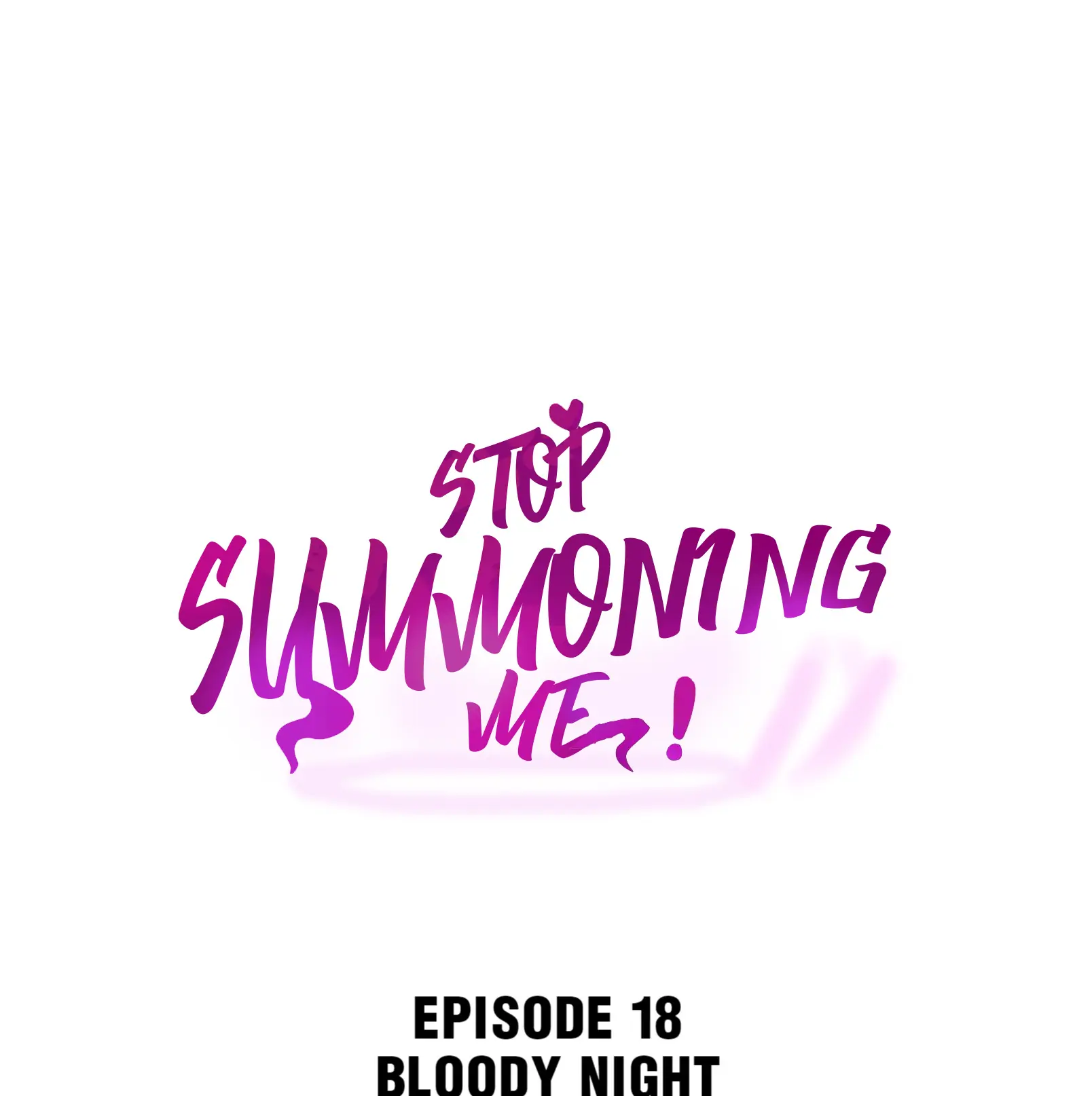 Please Stop Summoning Me! Chapter 18 - Page 1