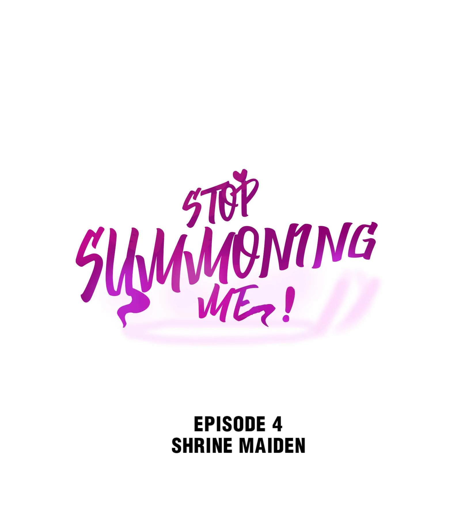 Please Stop Summoning Me! Chapter 4 - Page 1