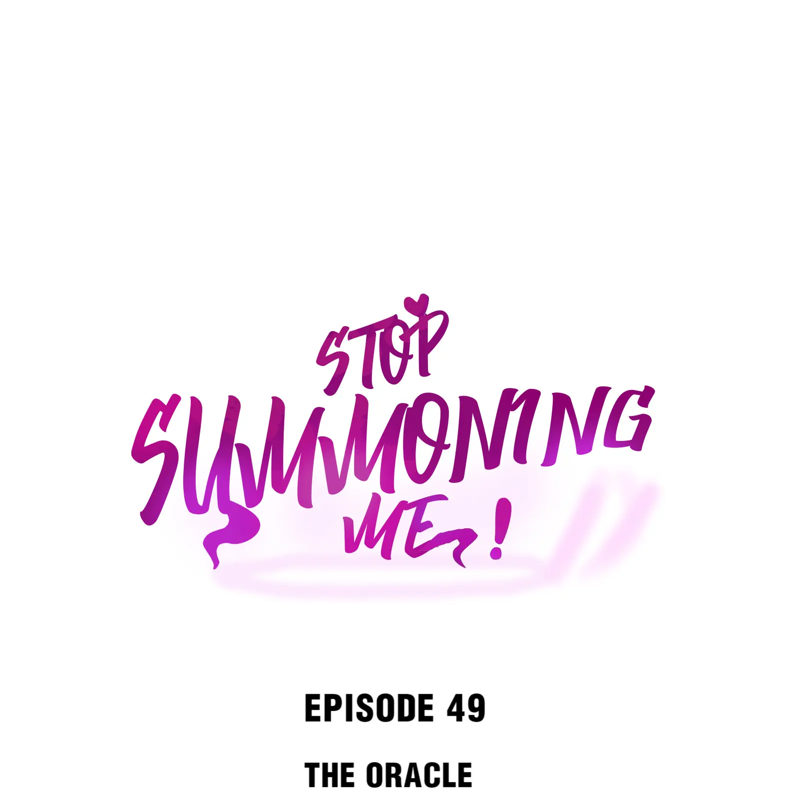 Please Stop Summoning Me! Chapter 49 - Page 1