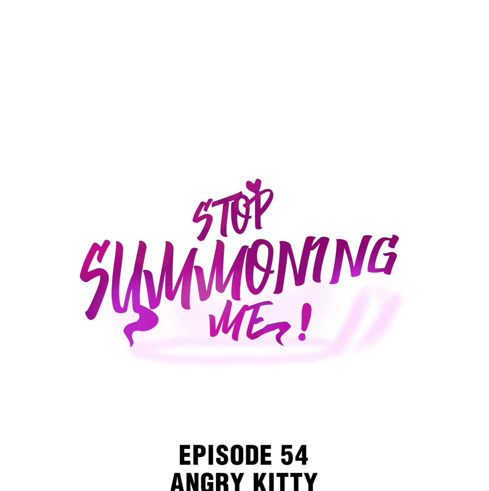 Please Stop Summoning Me! Chapter 54 - Page 1