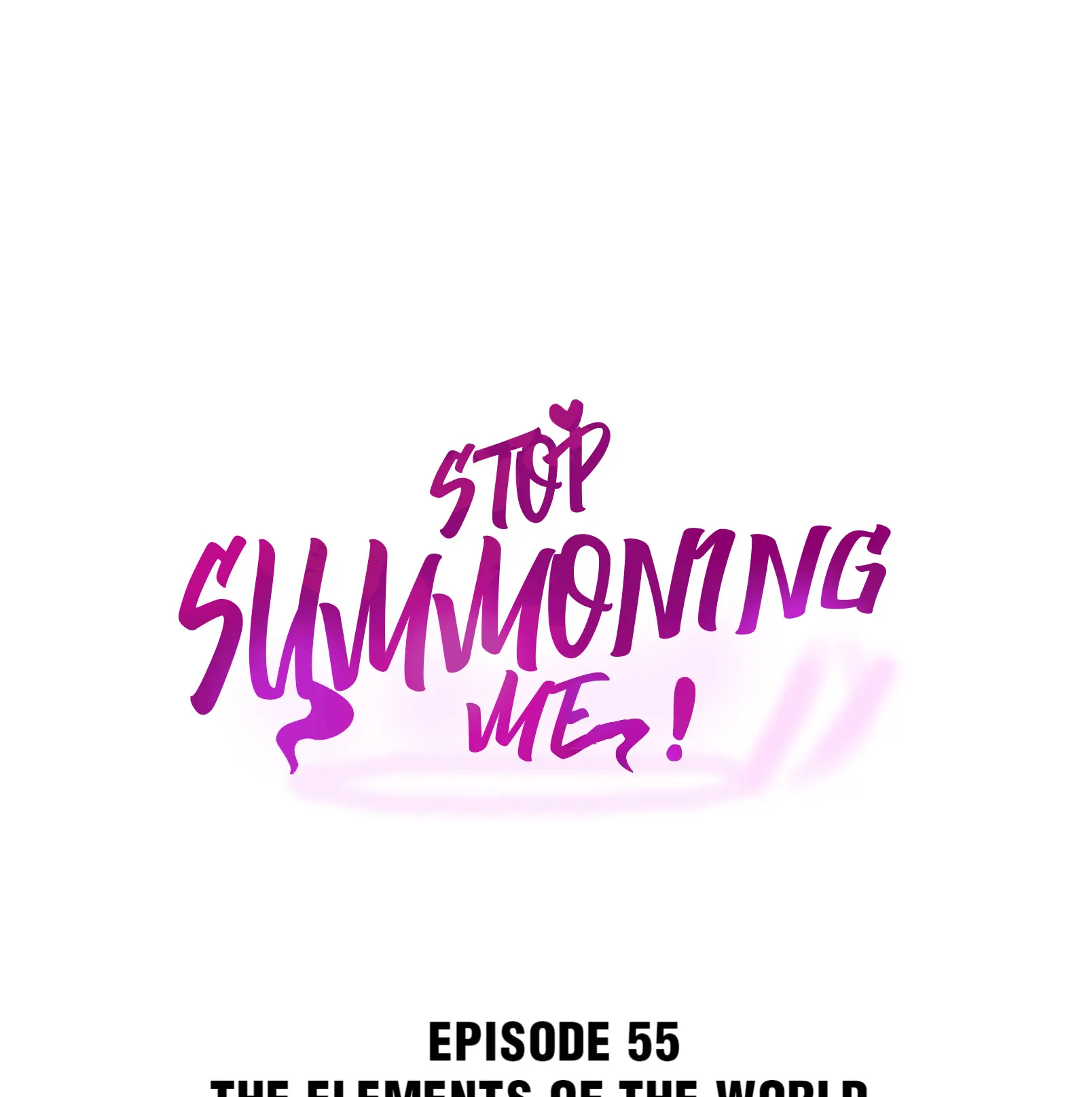 Please Stop Summoning Me! Chapter 55 - Page 1