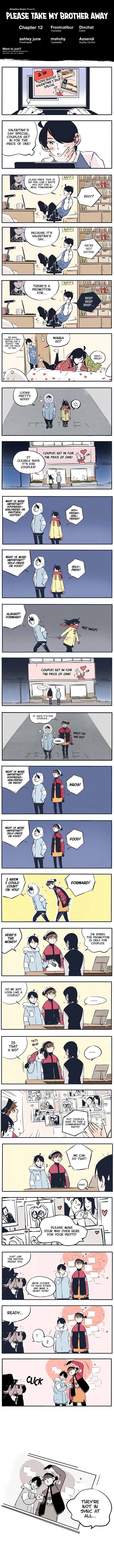 Please Take My Brother Away! Chapter 12 - Page 1