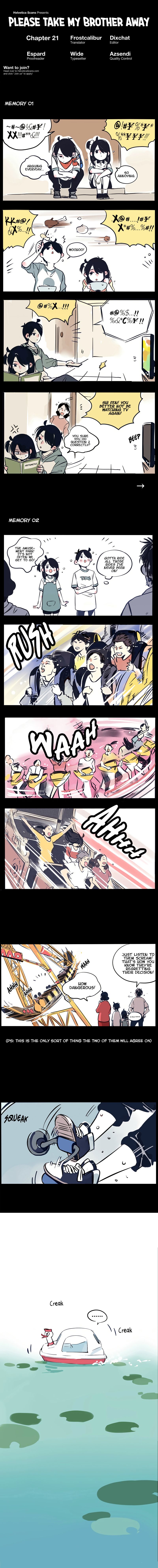 Please Take My Brother Away! Chapter 21 - Page 1