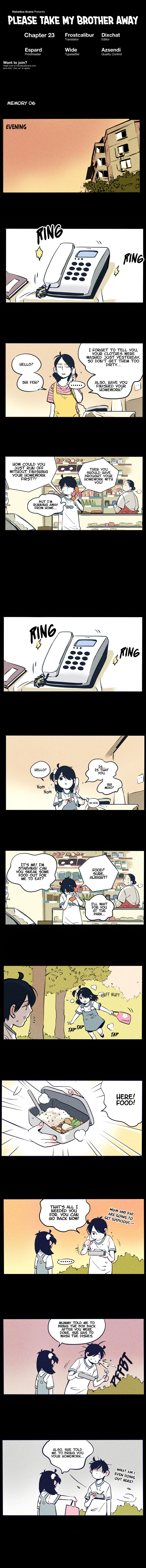 Please Take My Brother Away! Chapter 23 - Page 1