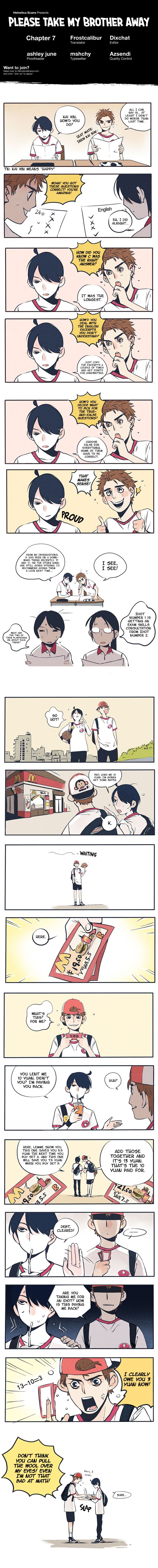 Please Take My Brother Away! Chapter 7 - Page 1
