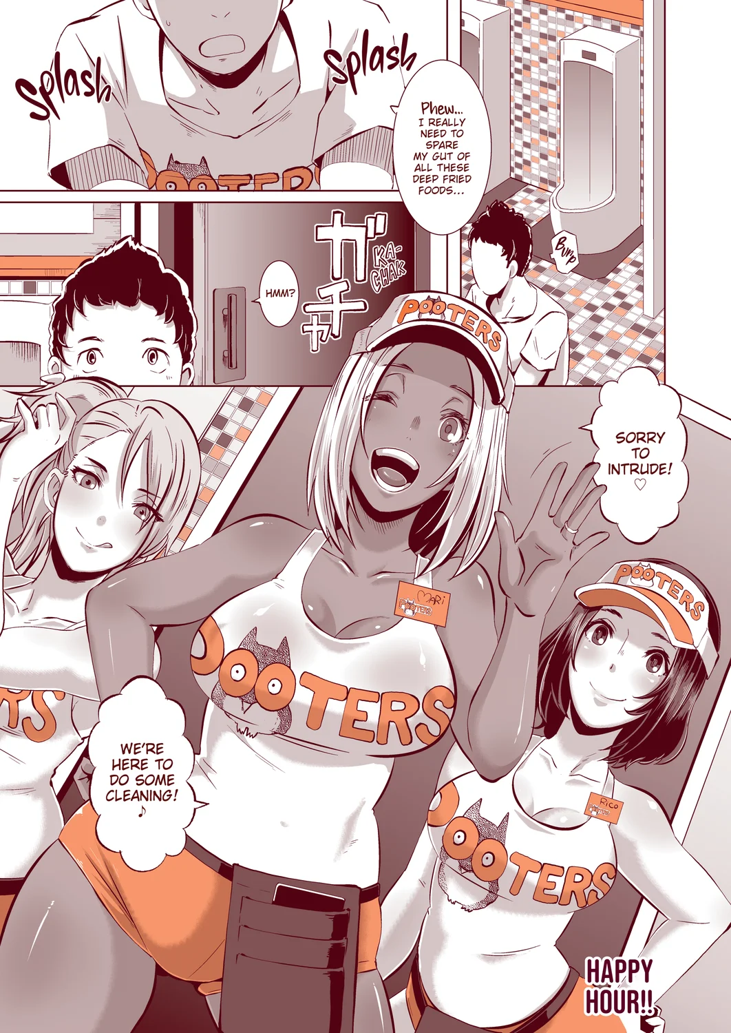 Pooters All You Can Sex Chapter 4 - Page 1