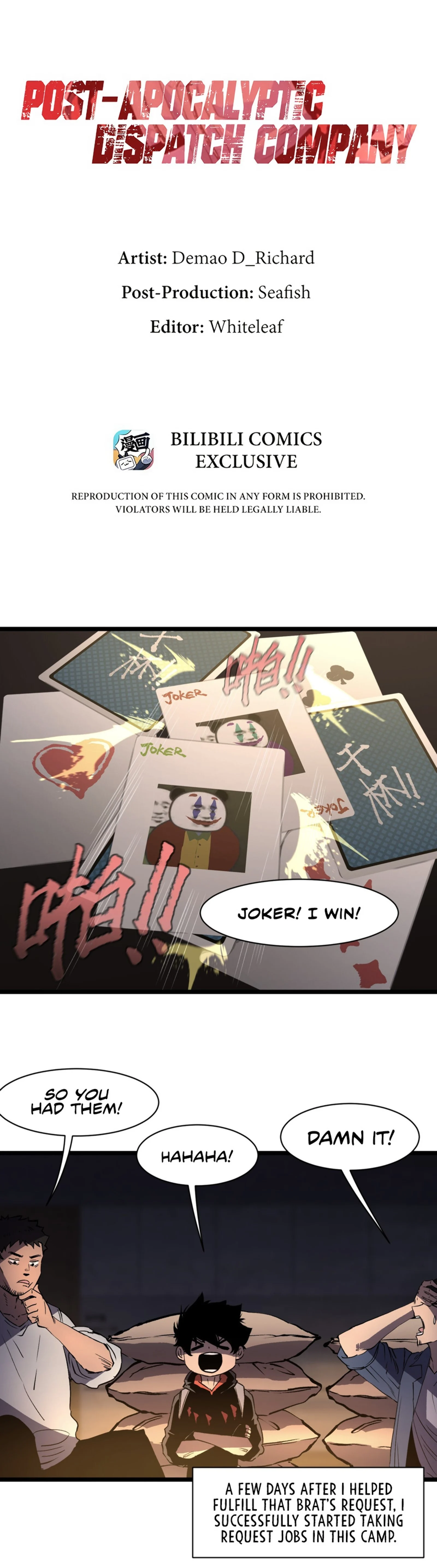 Post-Apocalyptic Dispatch Company Chapter 11 - Page 3