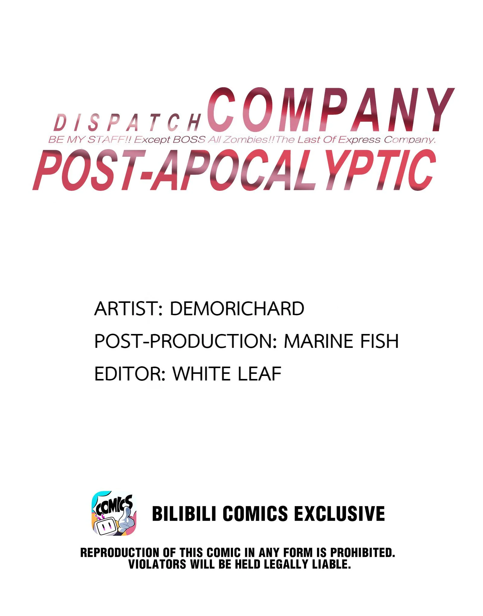 Post-Apocalyptic Dispatch Company Chapter 22.1 - Page 1
