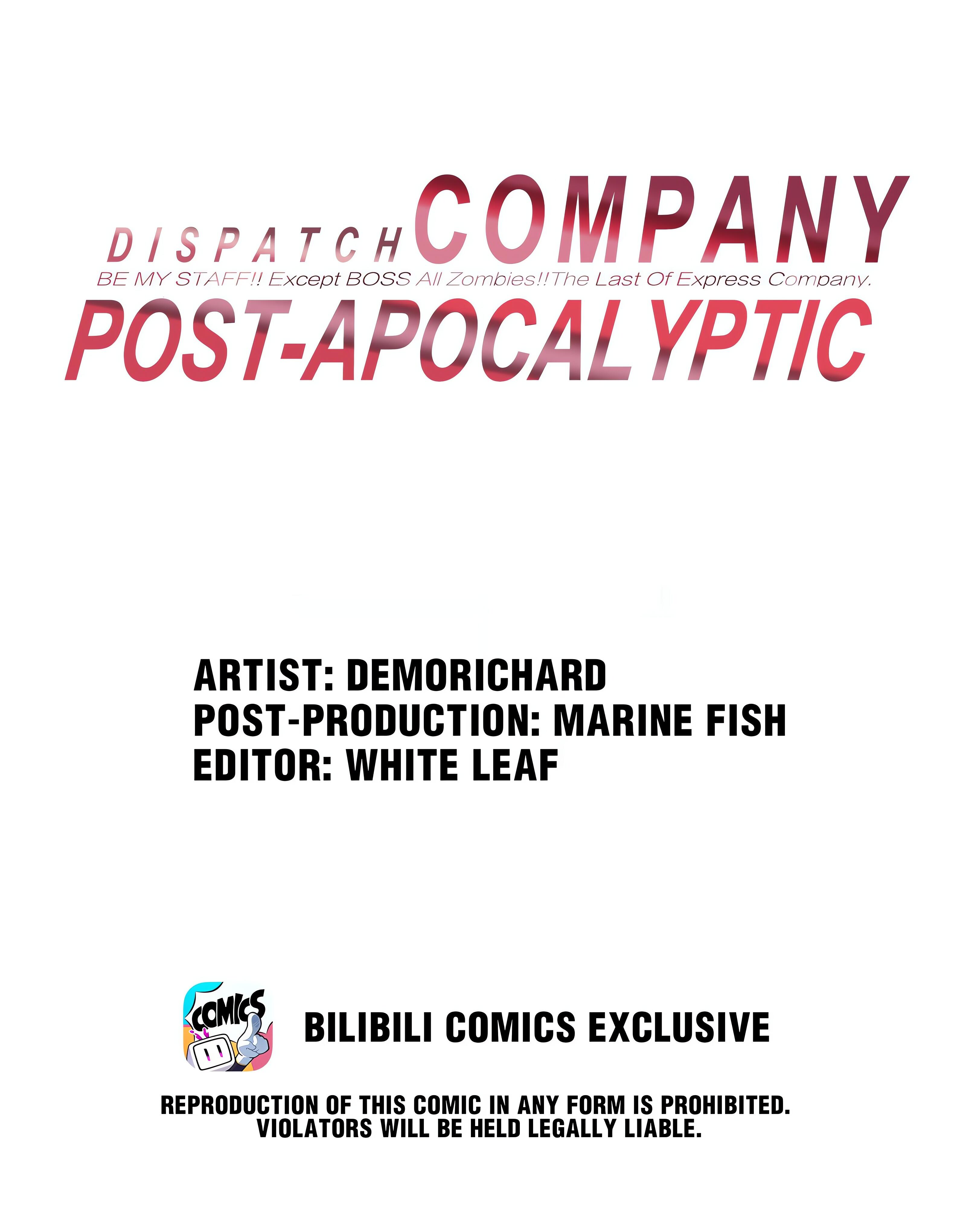 Post-Apocalyptic Dispatch Company Chapter 22 - Page 1