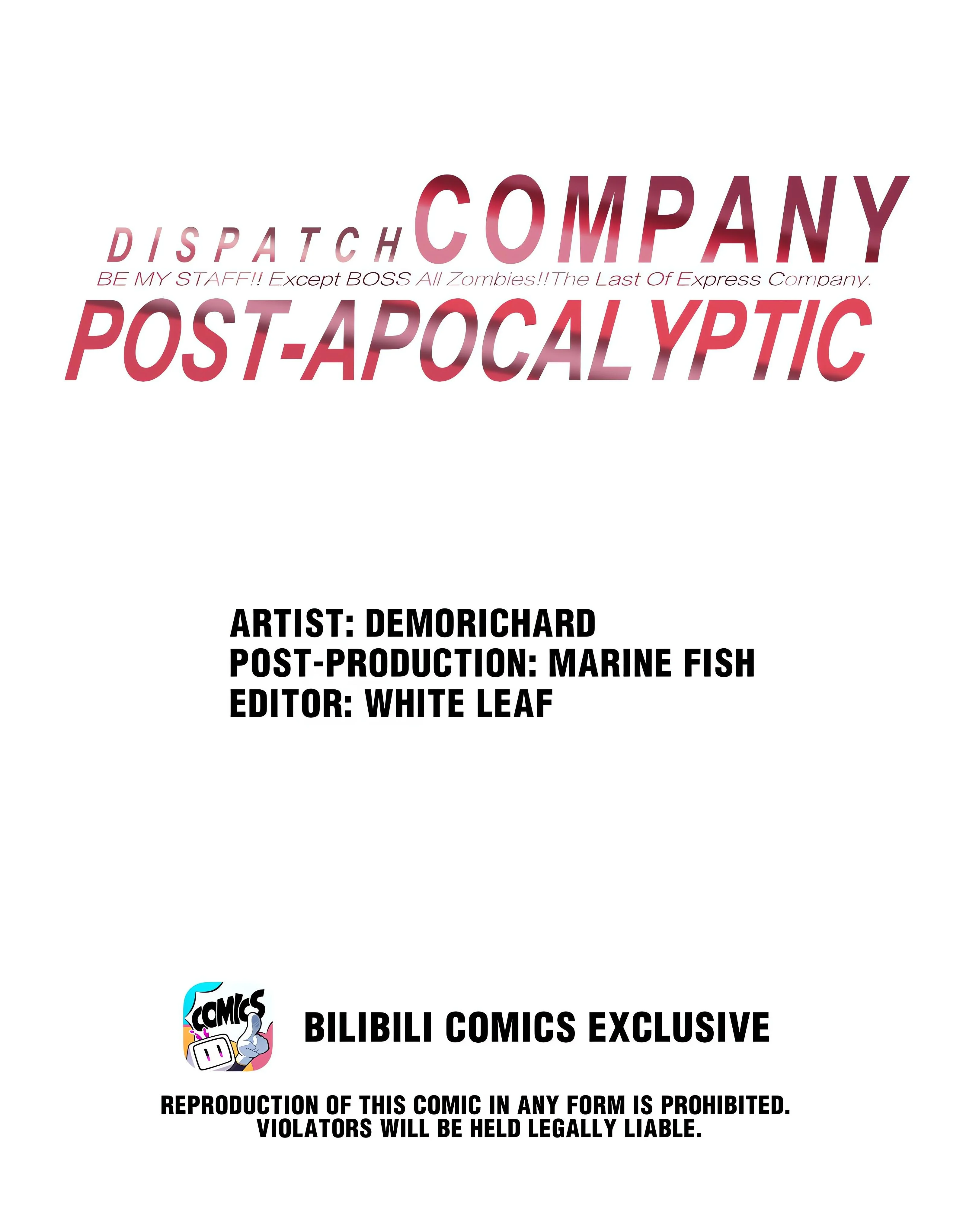 Post-Apocalyptic Dispatch Company Chapter 23 - Page 1