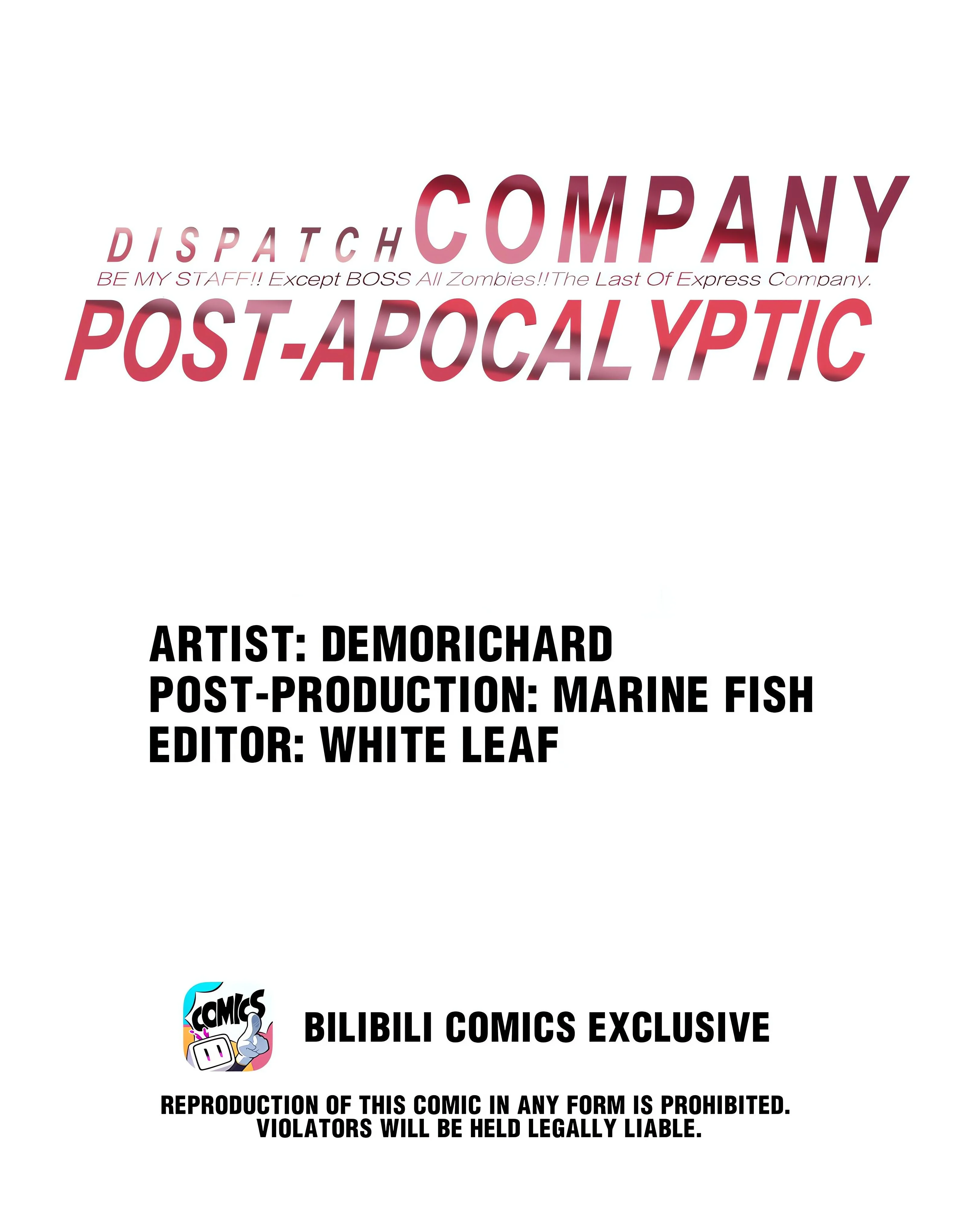 Post-Apocalyptic Dispatch Company Chapter 24 - Page 1