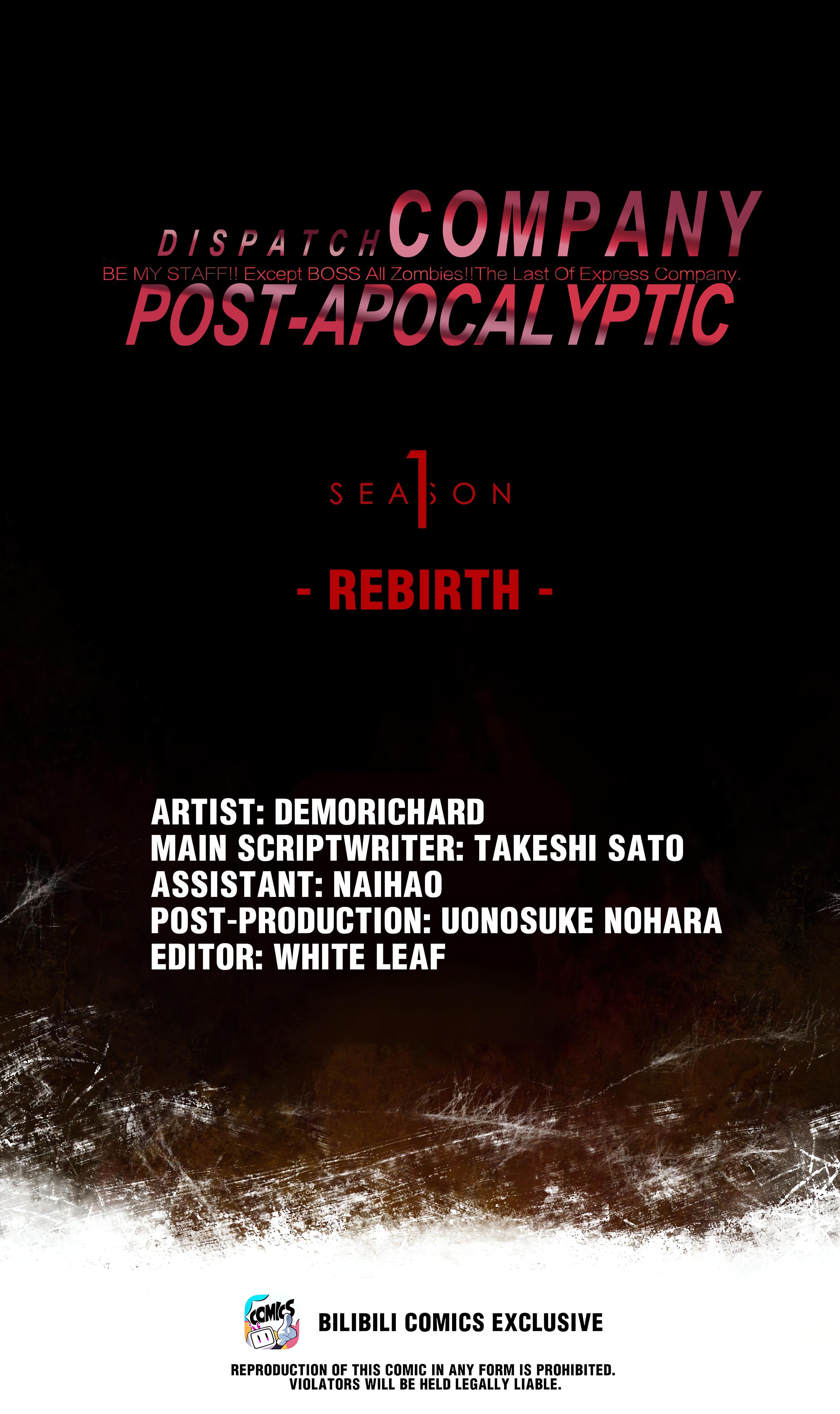 Post-Apocalyptic Dispatch Company Chapter 38 - Page 1