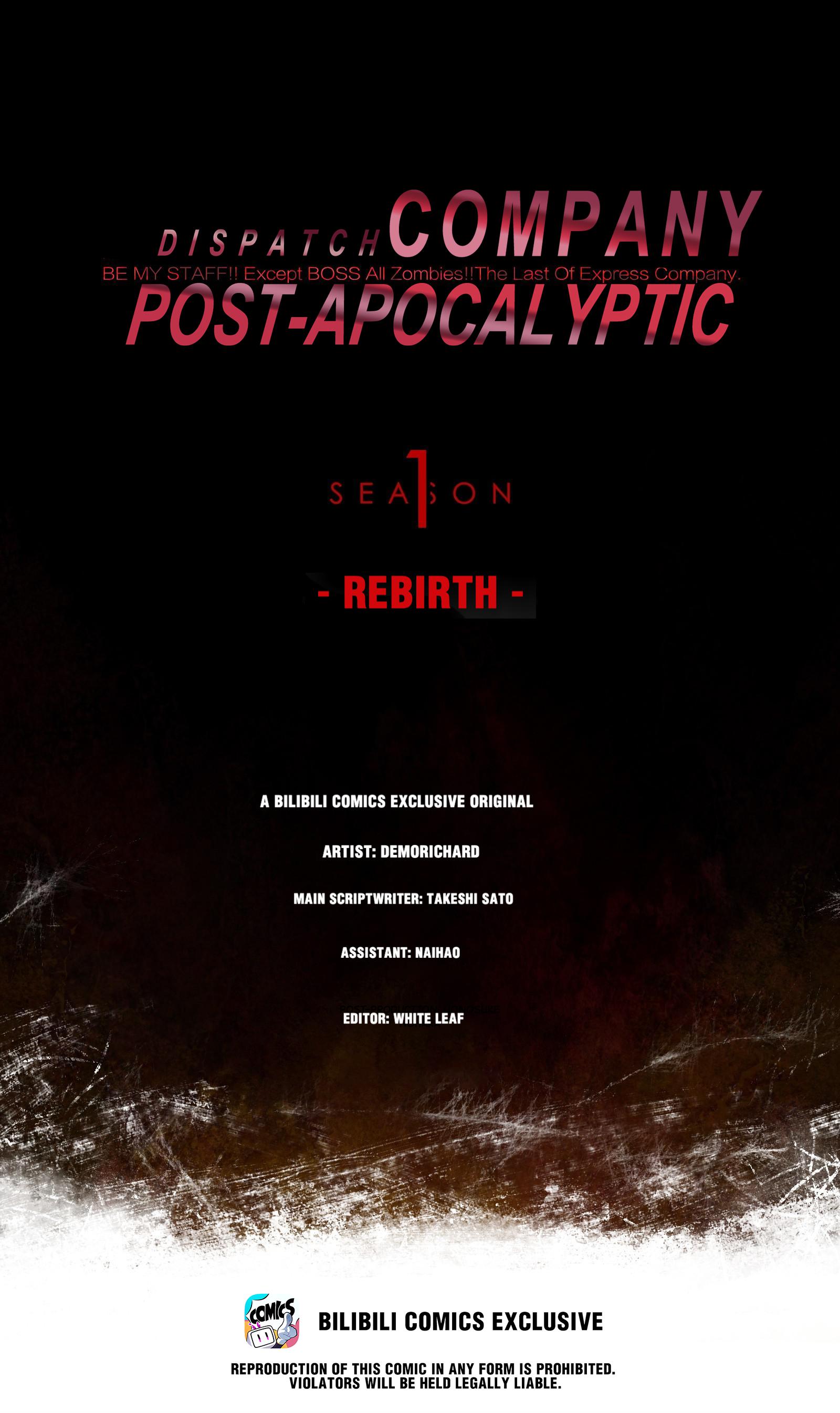 Post-Apocalyptic Dispatch Company Chapter 57 - Page 1