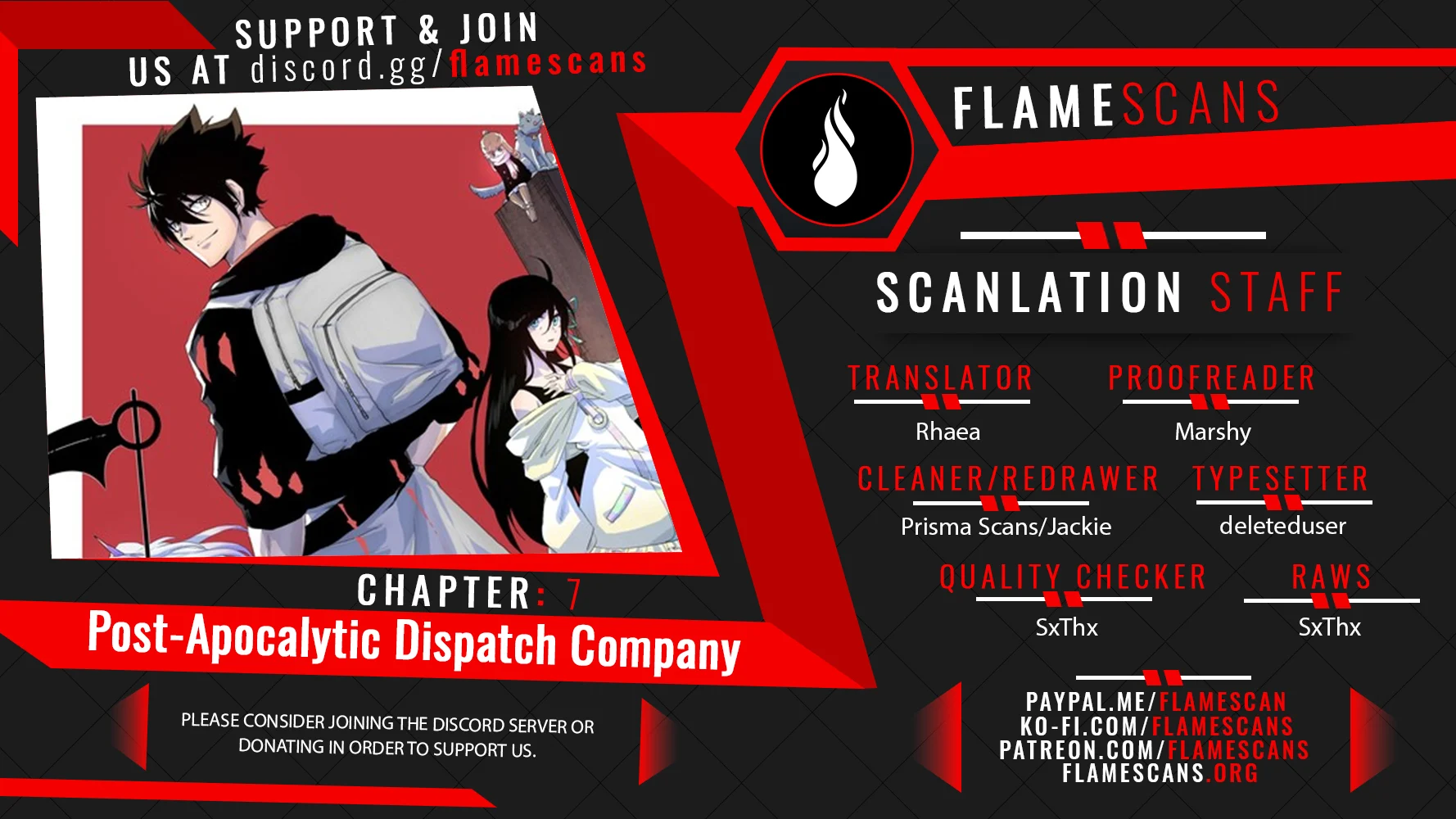 Post-Apocalyptic Dispatch Company Chapter 7 - Page 1