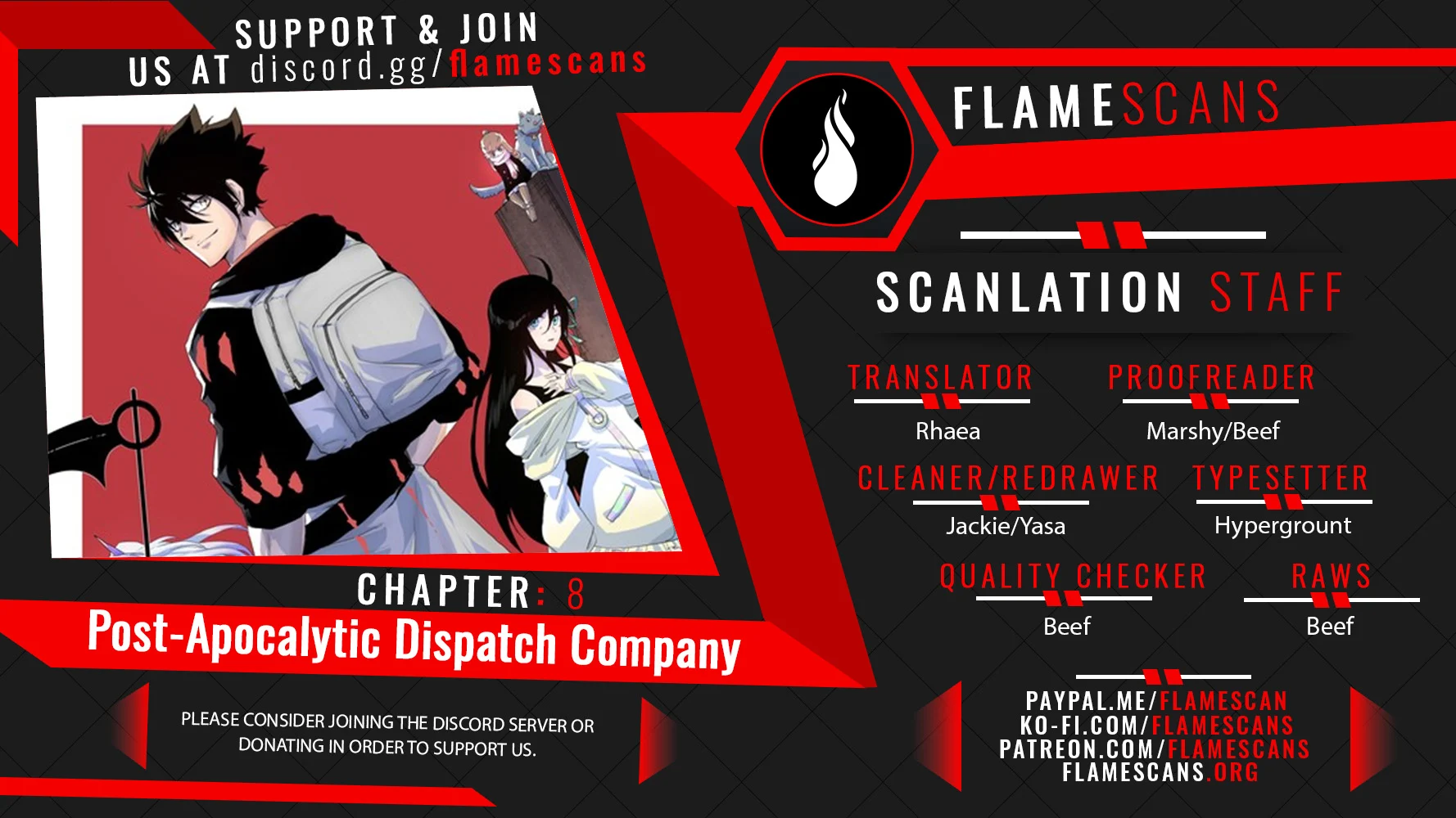 Post-Apocalyptic Dispatch Company Chapter 8 - Page 1