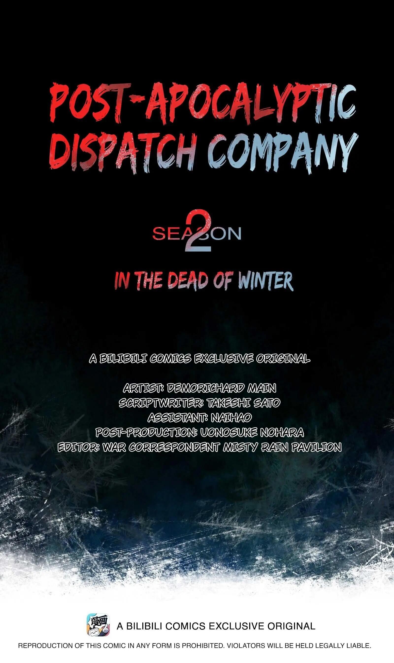 Post-Apocalyptic Dispatch Company Chapter 92 - Page 1
