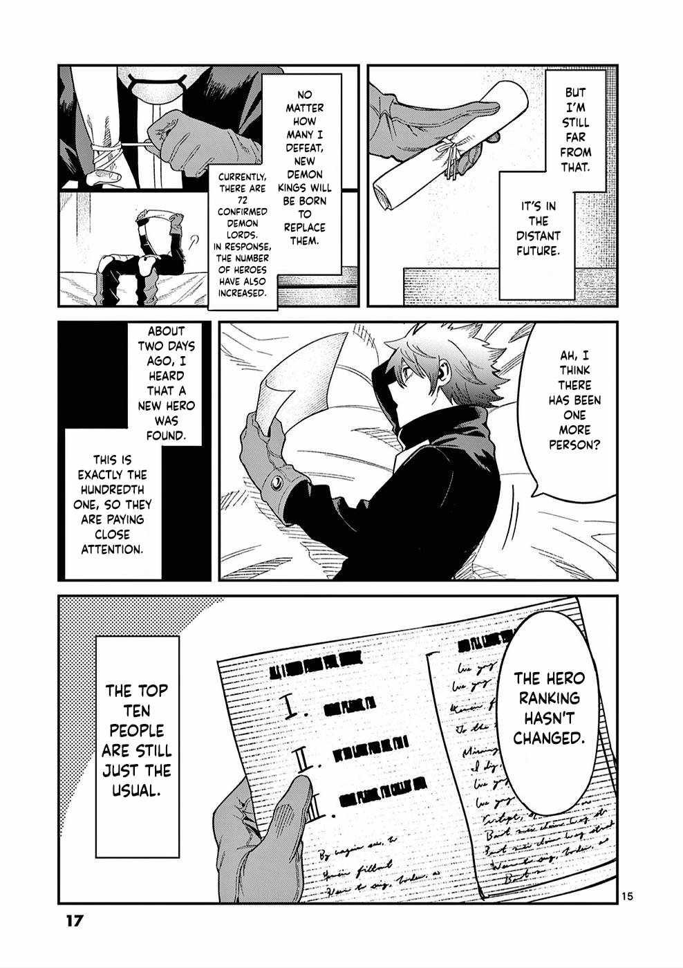 Power-Hara Genkai Yuusha, Maougun kara Koutaiguu de Scout sareru ~Yuusha Ranking 1-i na no ni Tedori ga Gomi sugite Seikatsu Dekimasen~ Chapter 1 - Page 15