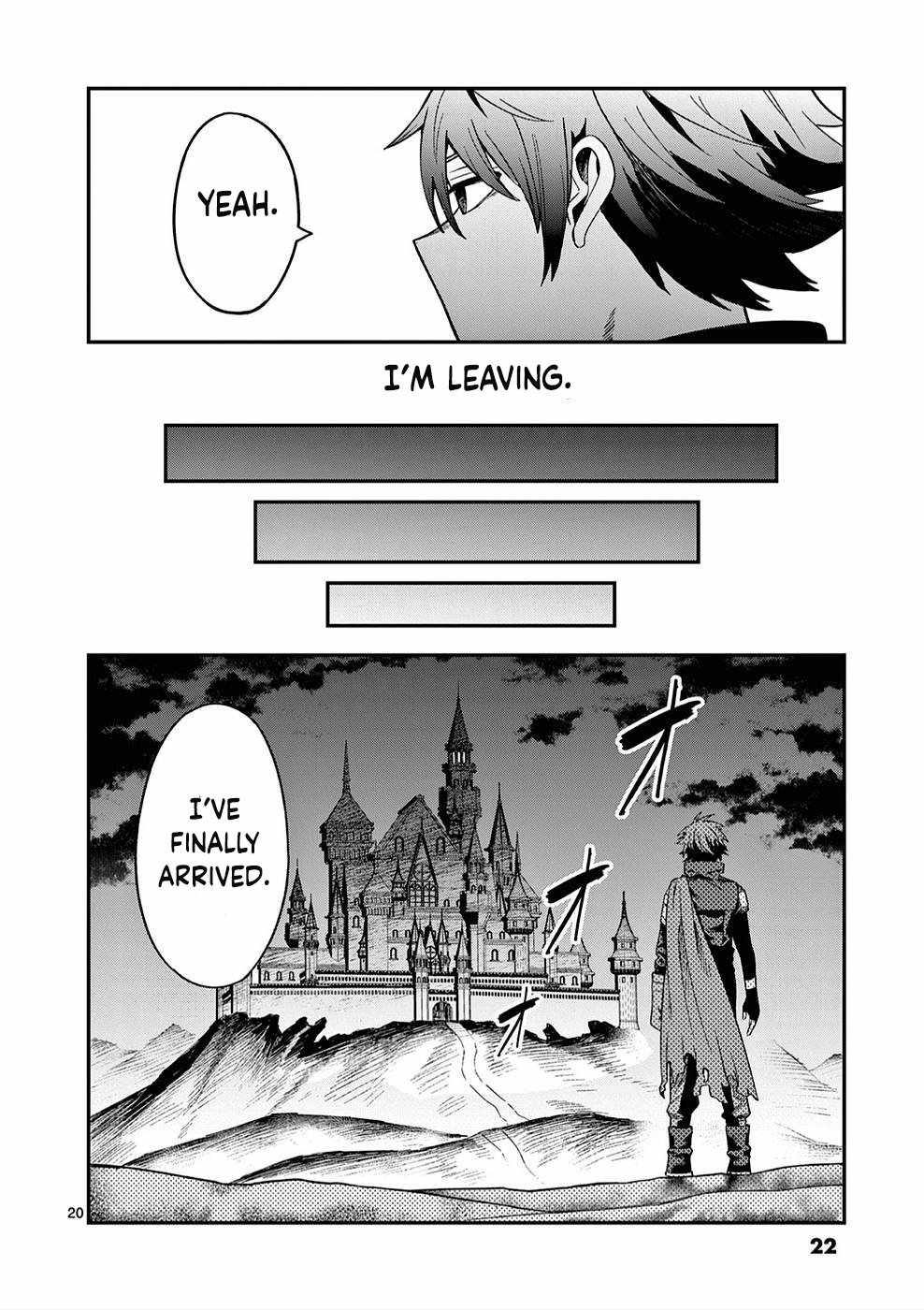 Power-Hara Genkai Yuusha, Maougun kara Koutaiguu de Scout sareru ~Yuusha Ranking 1-i na no ni Tedori ga Gomi sugite Seikatsu Dekimasen~ Chapter 1 - Page 20