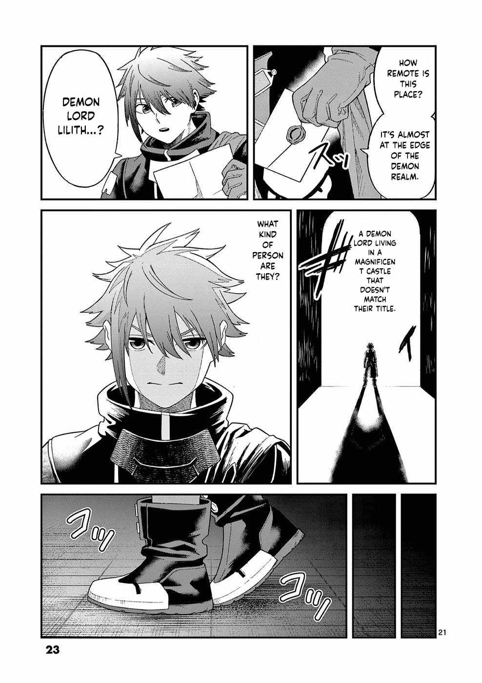Power-Hara Genkai Yuusha, Maougun kara Koutaiguu de Scout sareru ~Yuusha Ranking 1-i na no ni Tedori ga Gomi sugite Seikatsu Dekimasen~ Chapter 1 - Page 21