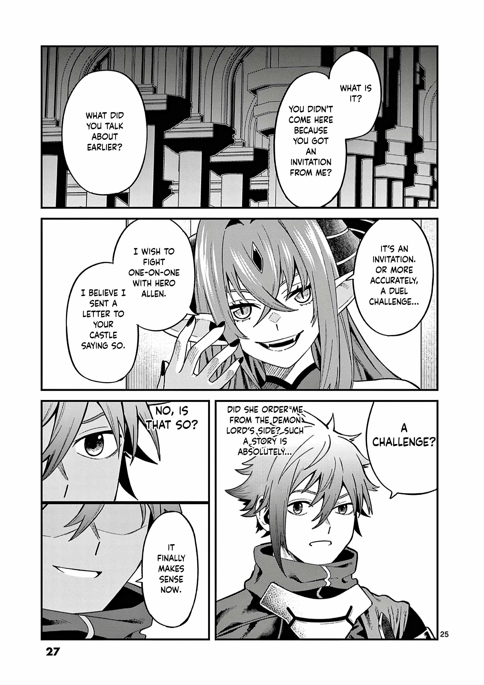 Power-Hara Genkai Yuusha, Maougun kara Koutaiguu de Scout sareru ~Yuusha Ranking 1-i na no ni Tedori ga Gomi sugite Seikatsu Dekimasen~ Chapter 1 - Page 25