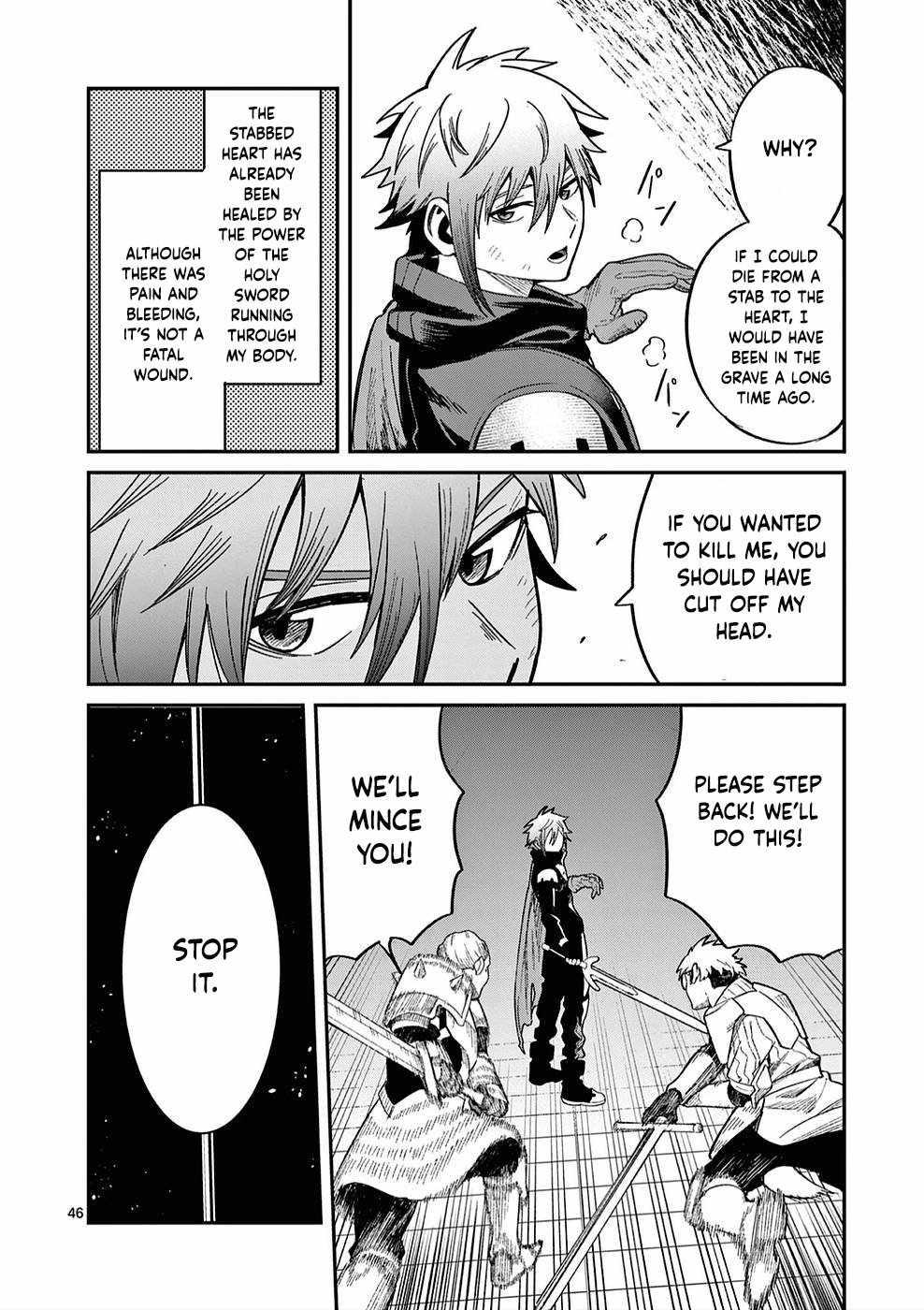 Power-Hara Genkai Yuusha, Maougun kara Koutaiguu de Scout sareru ~Yuusha Ranking 1-i na no ni Tedori ga Gomi sugite Seikatsu Dekimasen~ Chapter 1 - Page 46
