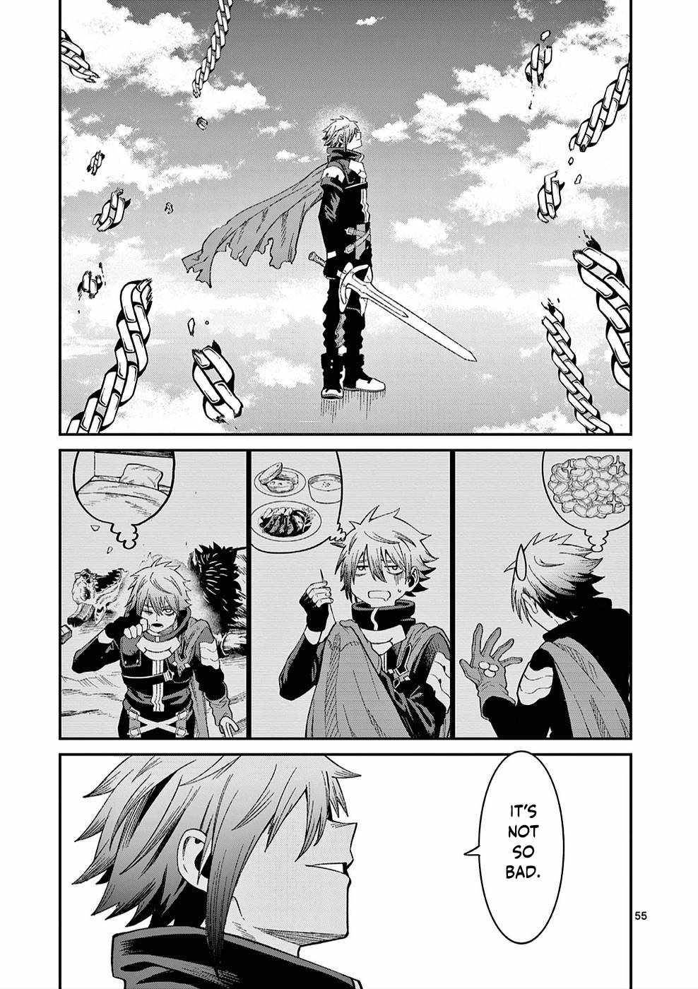 Power-Hara Genkai Yuusha, Maougun kara Koutaiguu de Scout sareru ~Yuusha Ranking 1-i na no ni Tedori ga Gomi sugite Seikatsu Dekimasen~ Chapter 1 - Page 55