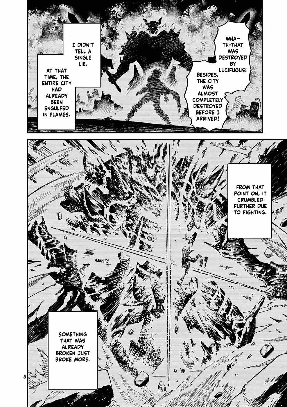 Power-Hara Genkai Yuusha, Maougun kara Koutaiguu de Scout sareru ~Yuusha Ranking 1-i na no ni Tedori ga Gomi sugite Seikatsu Dekimasen~ Chapter 1 - Page 8