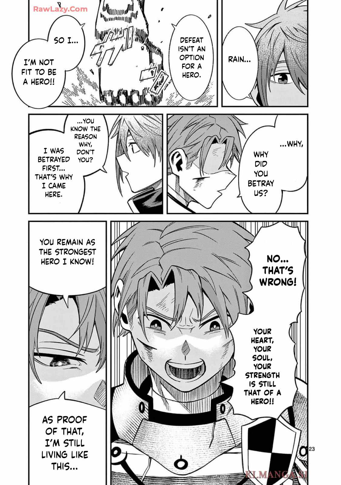 Power-Hara Genkai Yuusha, Maougun kara Koutaiguu de Scout sareru ~Yuusha Ranking 1-i na no ni Tedori ga Gomi sugite Seikatsu Dekimasen~ Chapter 14 - Page 23