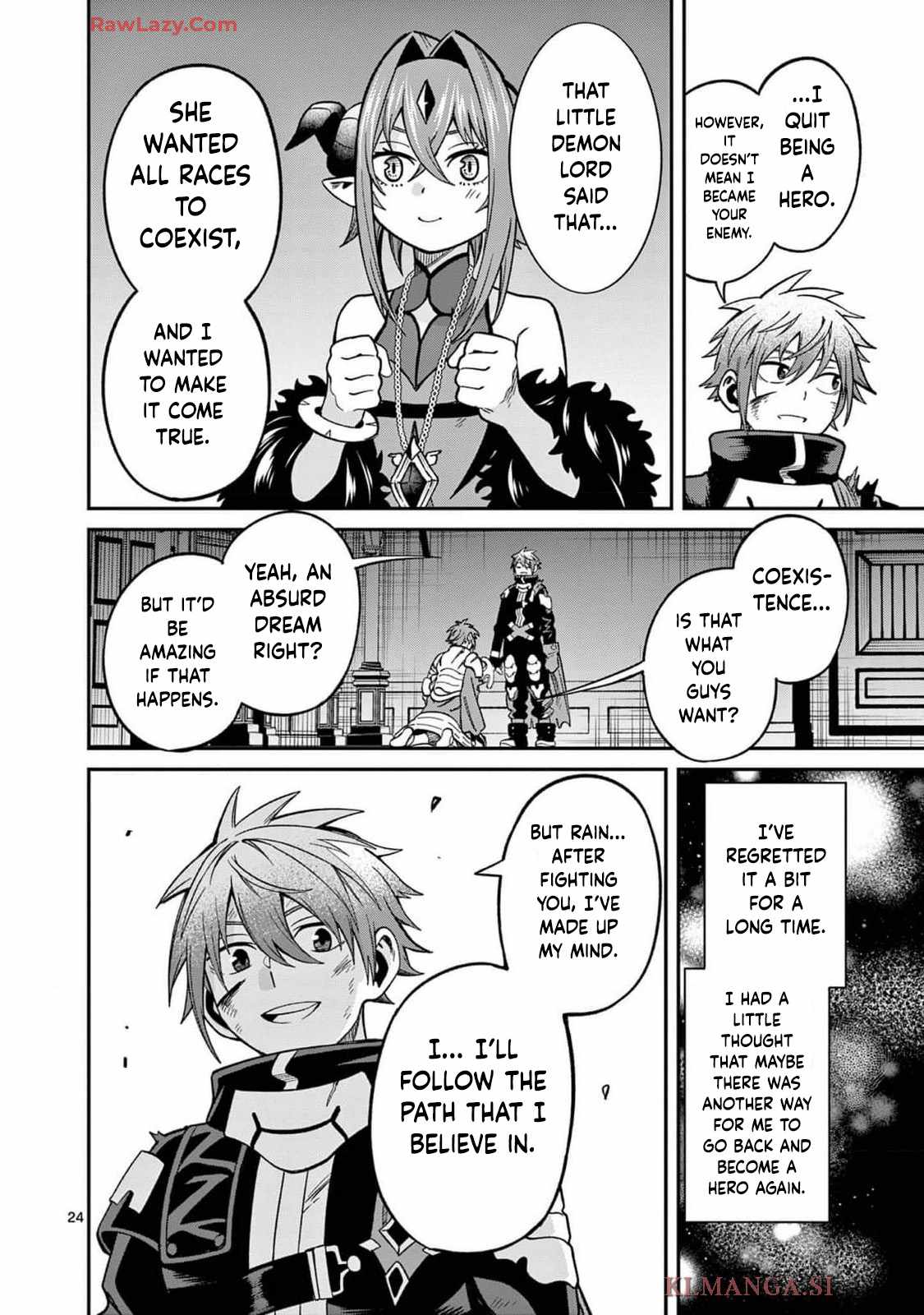 Power-Hara Genkai Yuusha, Maougun kara Koutaiguu de Scout sareru ~Yuusha Ranking 1-i na no ni Tedori ga Gomi sugite Seikatsu Dekimasen~ Chapter 14 - Page 24