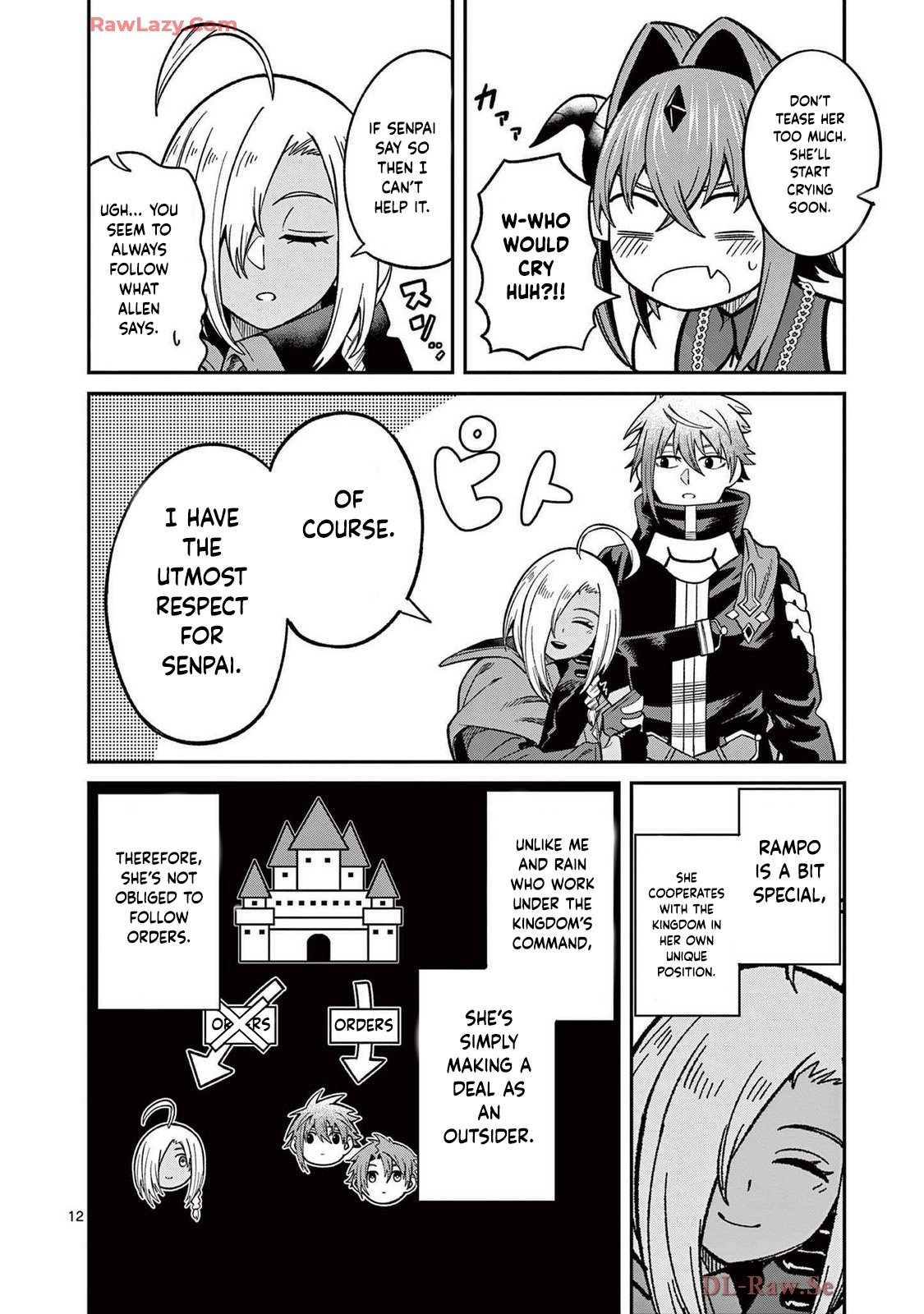 Power-Hara Genkai Yuusha, Maougun kara Koutaiguu de Scout sareru ~Yuusha Ranking 1-i na no ni Tedori ga Gomi sugite Seikatsu Dekimasen~ Chapter 19 - Page 12
