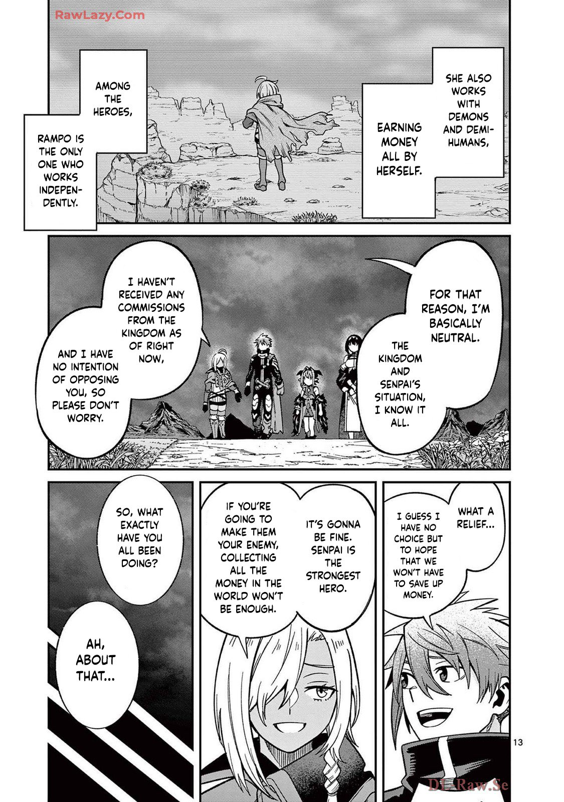 Power-Hara Genkai Yuusha, Maougun kara Koutaiguu de Scout sareru ~Yuusha Ranking 1-i na no ni Tedori ga Gomi sugite Seikatsu Dekimasen~ Chapter 19 - Page 13