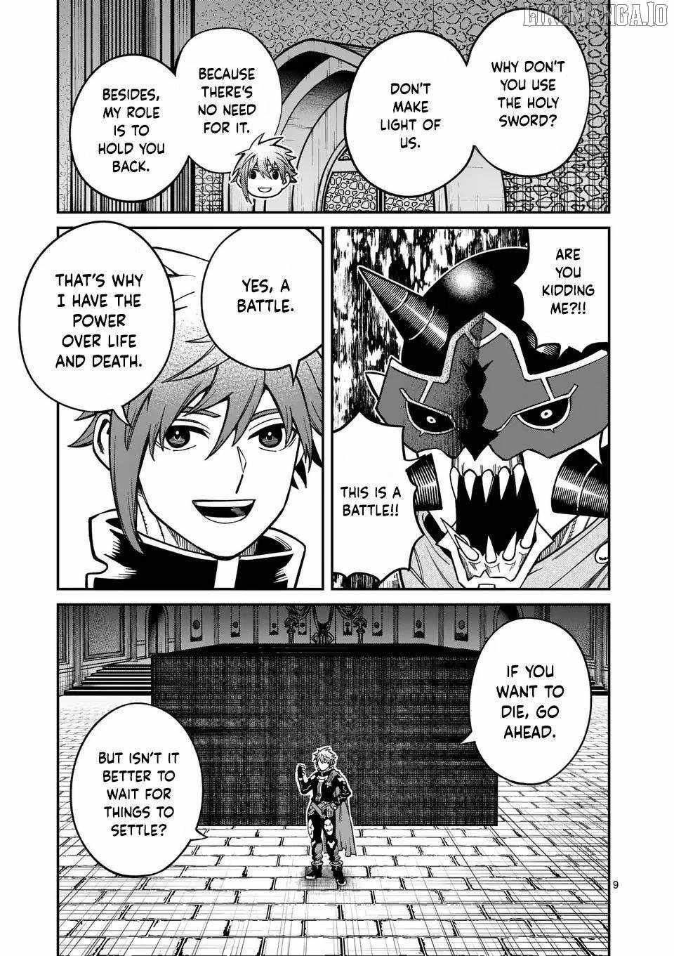 Power-Hara Genkai Yuusha, Maougun kara Koutaiguu de Scout sareru ~Yuusha Ranking 1-i na no ni Tedori ga Gomi sugite Seikatsu Dekimasen~ Chapter 35 - Page 8