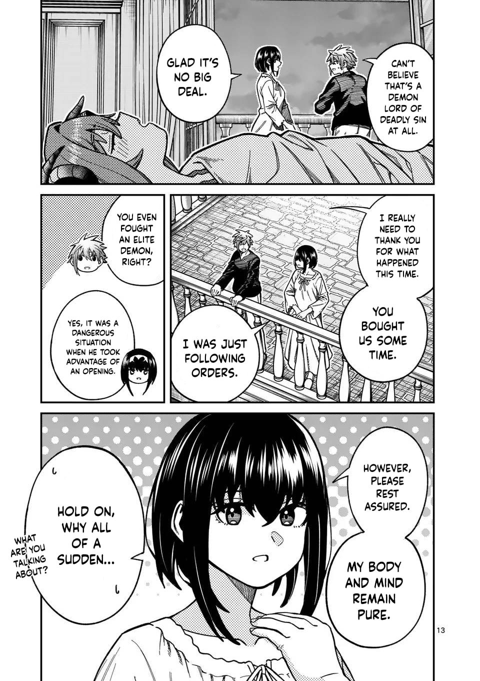 Power-Hara Genkai Yuusha, Maougun kara Koutaiguu de Scout sareru ~Yuusha Ranking 1-i na no ni Tedori ga Gomi sugite Seikatsu Dekimasen~ Chapter 38 - Page 13