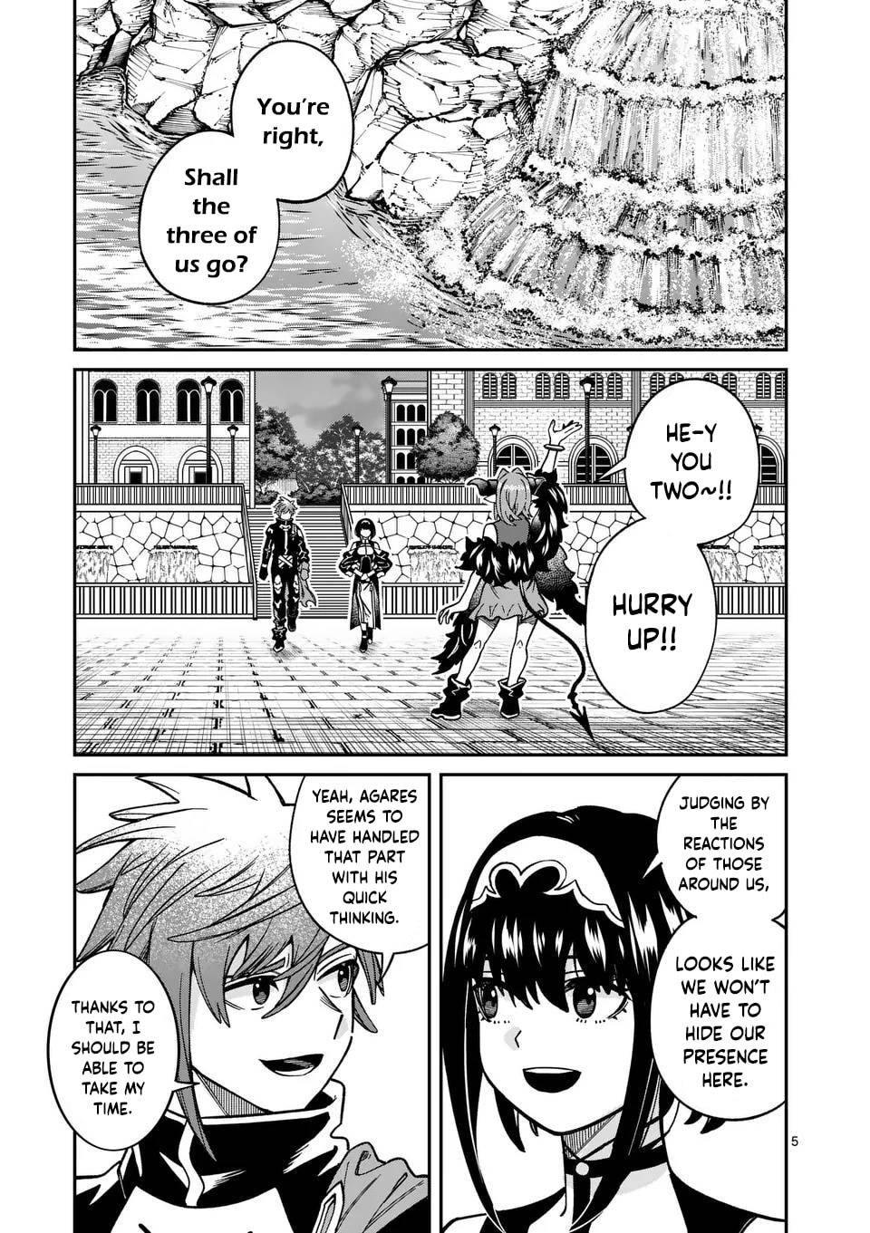 Power-Hara Genkai Yuusha, Maougun kara Koutaiguu de Scout sareru ~Yuusha Ranking 1-i na no ni Tedori ga Gomi sugite Seikatsu Dekimasen~ Chapter 38 - Page 5