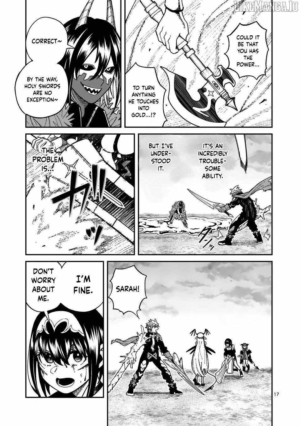 Power-Hara Genkai Yuusha, Maougun kara Koutaiguu de Scout sareru ~Yuusha Ranking 1-i na no ni Tedori ga Gomi sugite Seikatsu Dekimasen~ Chapter 39 - Page 17