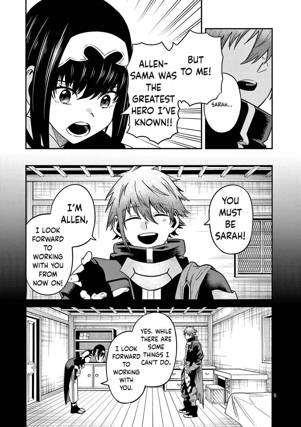 Power-Hara Genkai Yuusha, Maougun kara Koutaiguu de Scout sareru ~Yuusha Ranking 1-i na no ni Tedori ga Gomi sugite Seikatsu Dekimasen~ Chapter 5 - Page 4