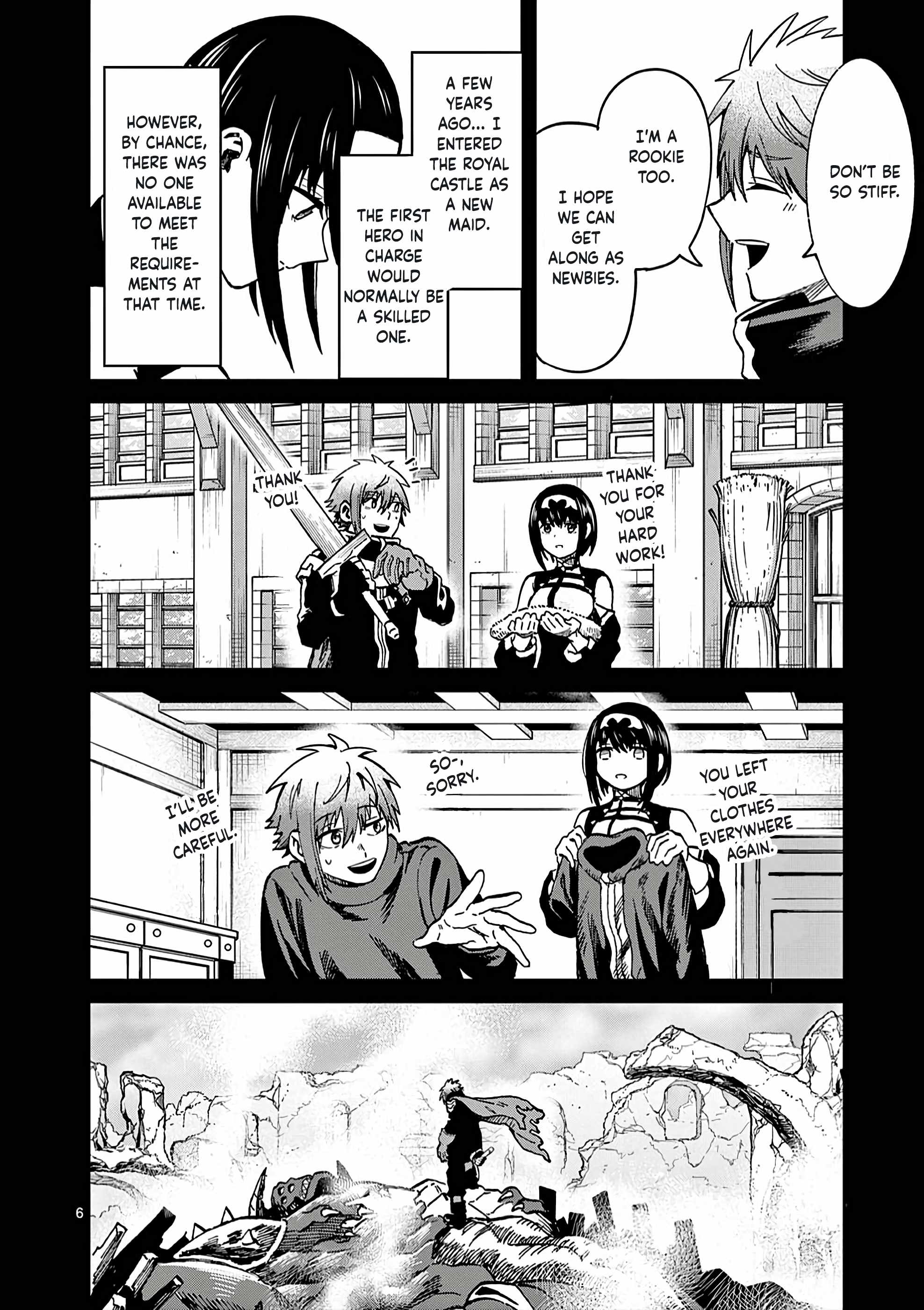 Power-Hara Genkai Yuusha, Maougun kara Koutaiguu de Scout sareru ~Yuusha Ranking 1-i na no ni Tedori ga Gomi sugite Seikatsu Dekimasen~ Chapter 5 - Page 5