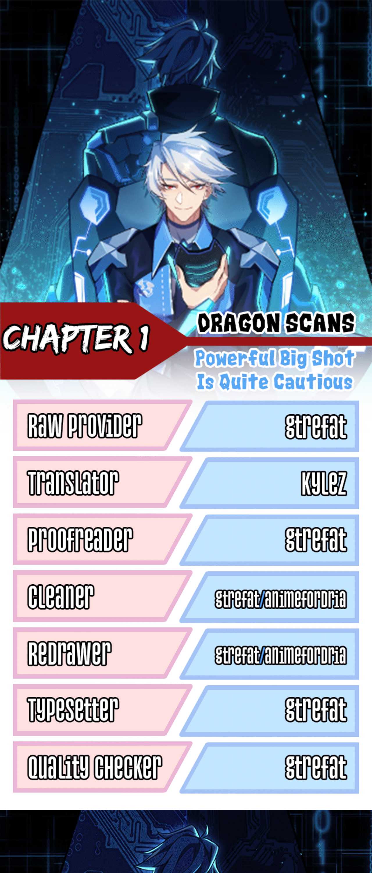 Powerful Big Shot Is Quite Cautious Chapter 1 - Page 1