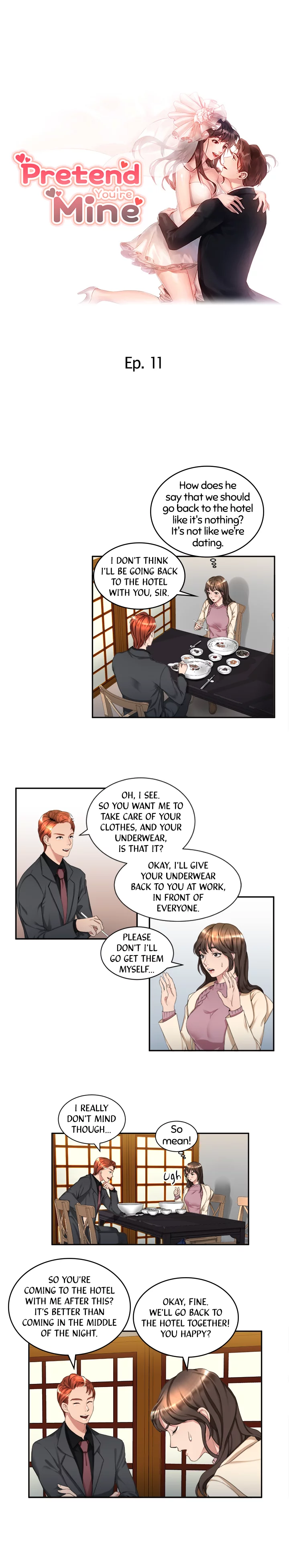 Pretend You’re Mine Chapter 11 - Page 0