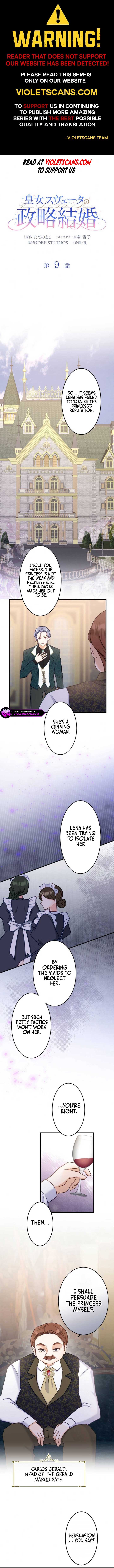 Princess Sveta’s Political Marriage Chapter 9 - Page 0