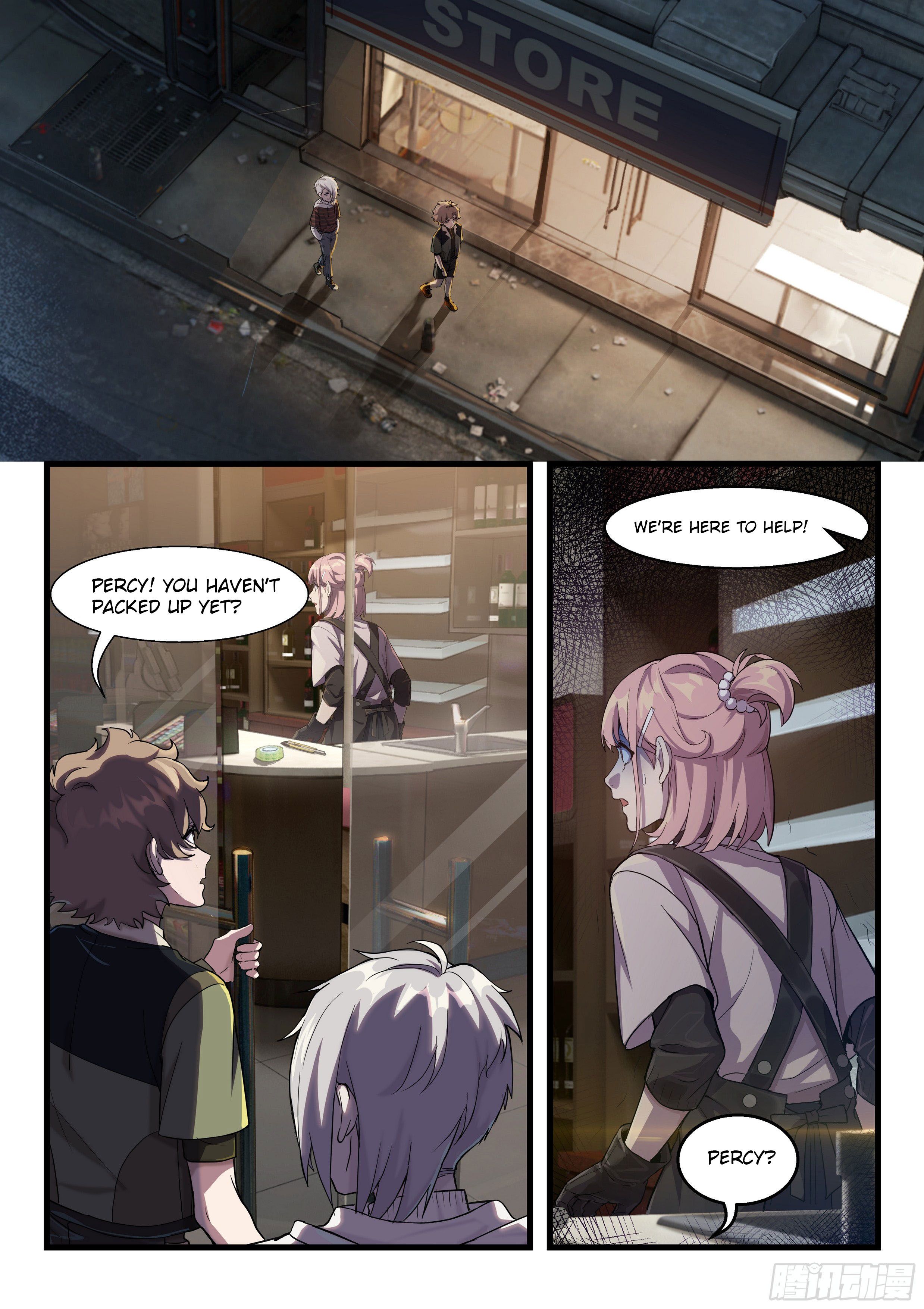 Punishing Gray Raven: Dominik’s Orphans Chapter 4 - Page 1