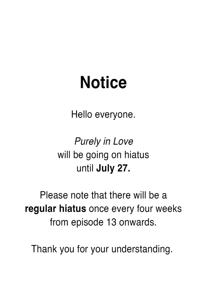 Purely in Love Chapter 12.5 - Page 1