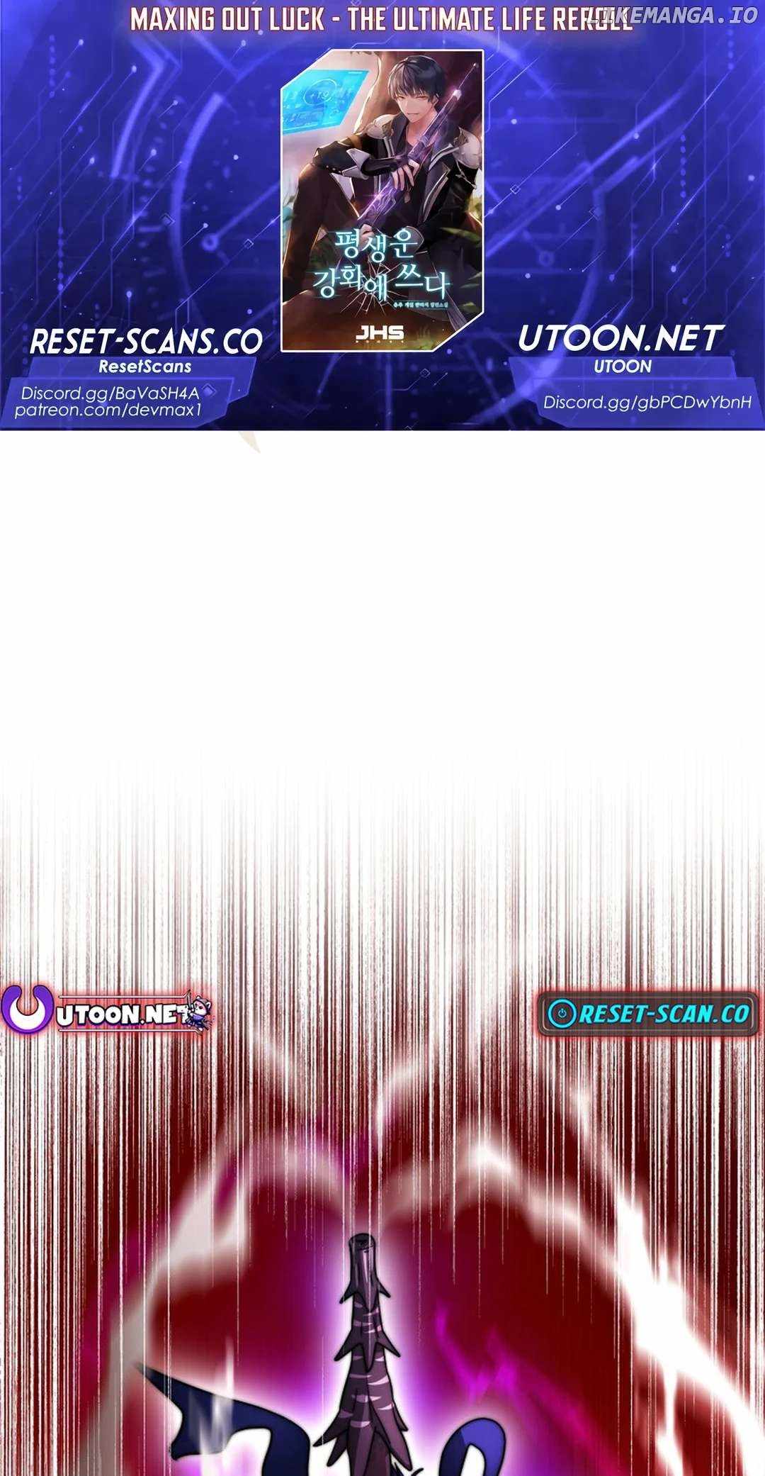 Putting My Life on the Line, I Go All-in on Luck Enhancement Chapter 33 - Page 0