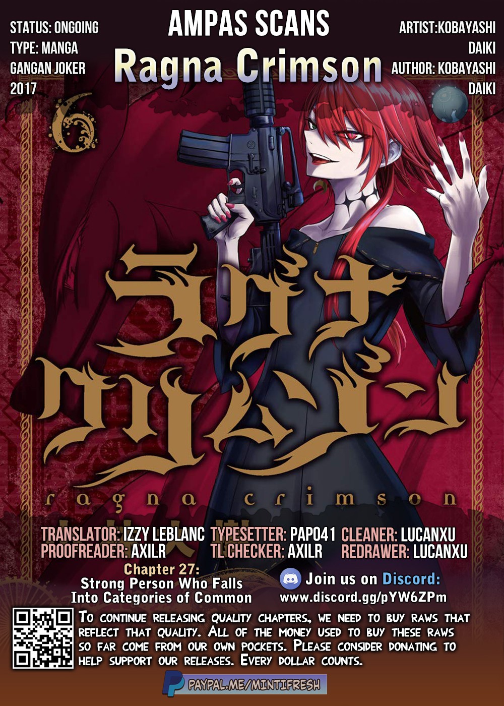 Ragna Crimson Chapter 27 - Page 24