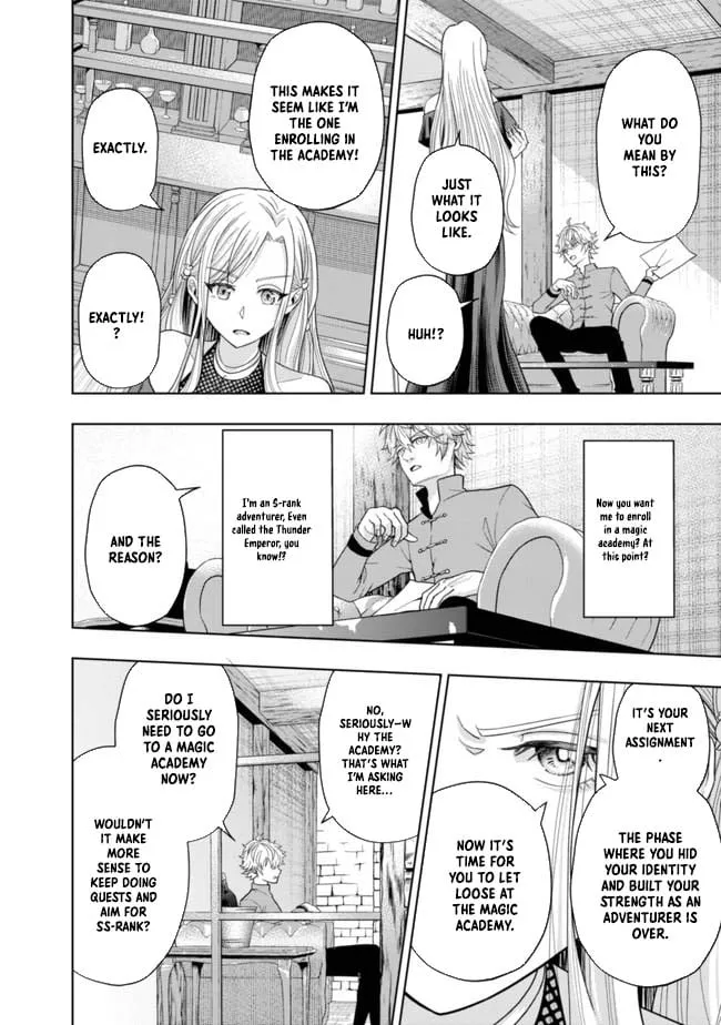 Raitei to Yobareta Saikyou Boukensha, Majutsu Gakuin ni Nyuugaku shite Issai no Enryonaku Musou suru Chapter 1 - Page 19